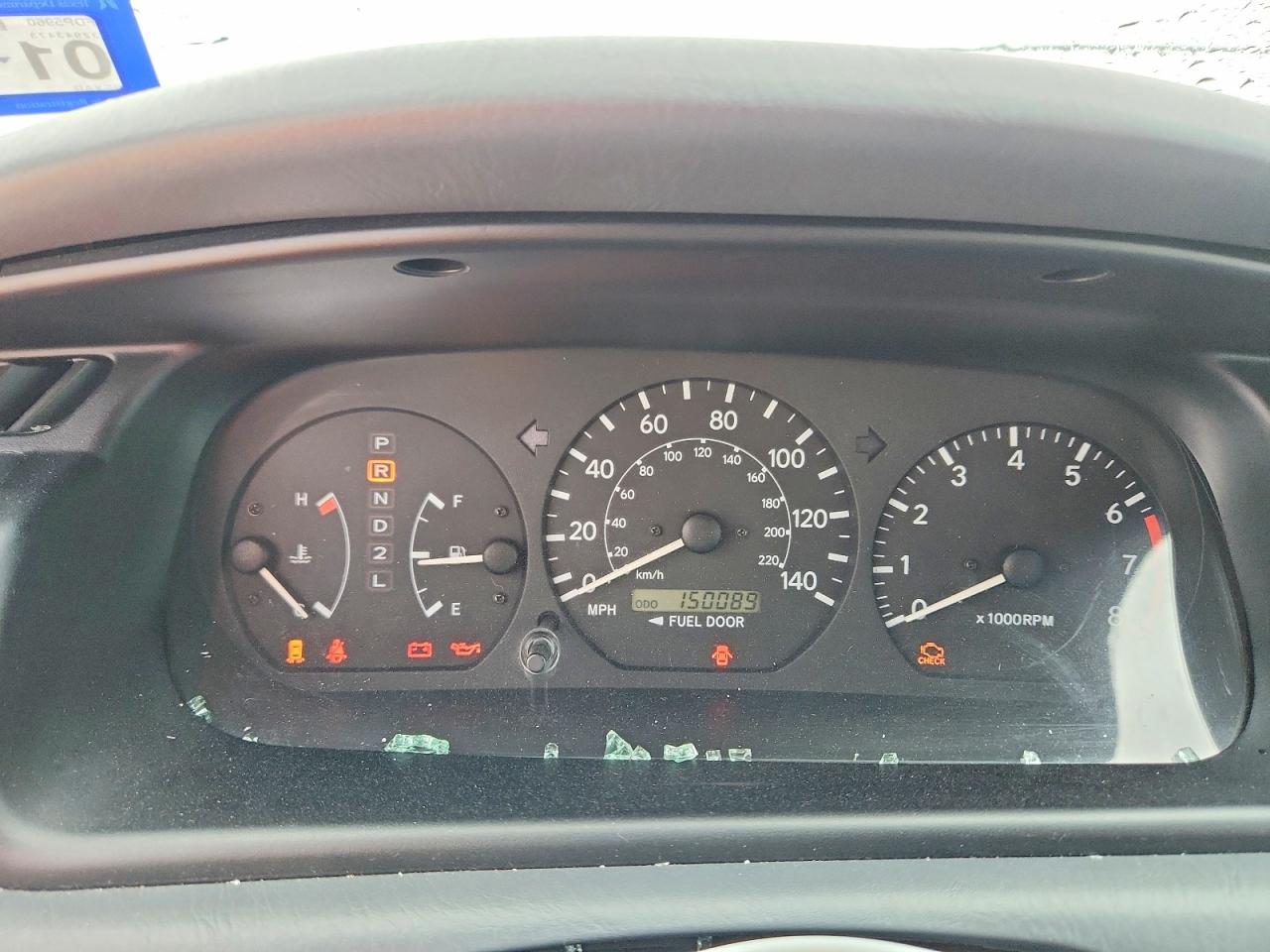2001 Toyota Camry Le V6 Silver vin: 4T1BF22K81U959489