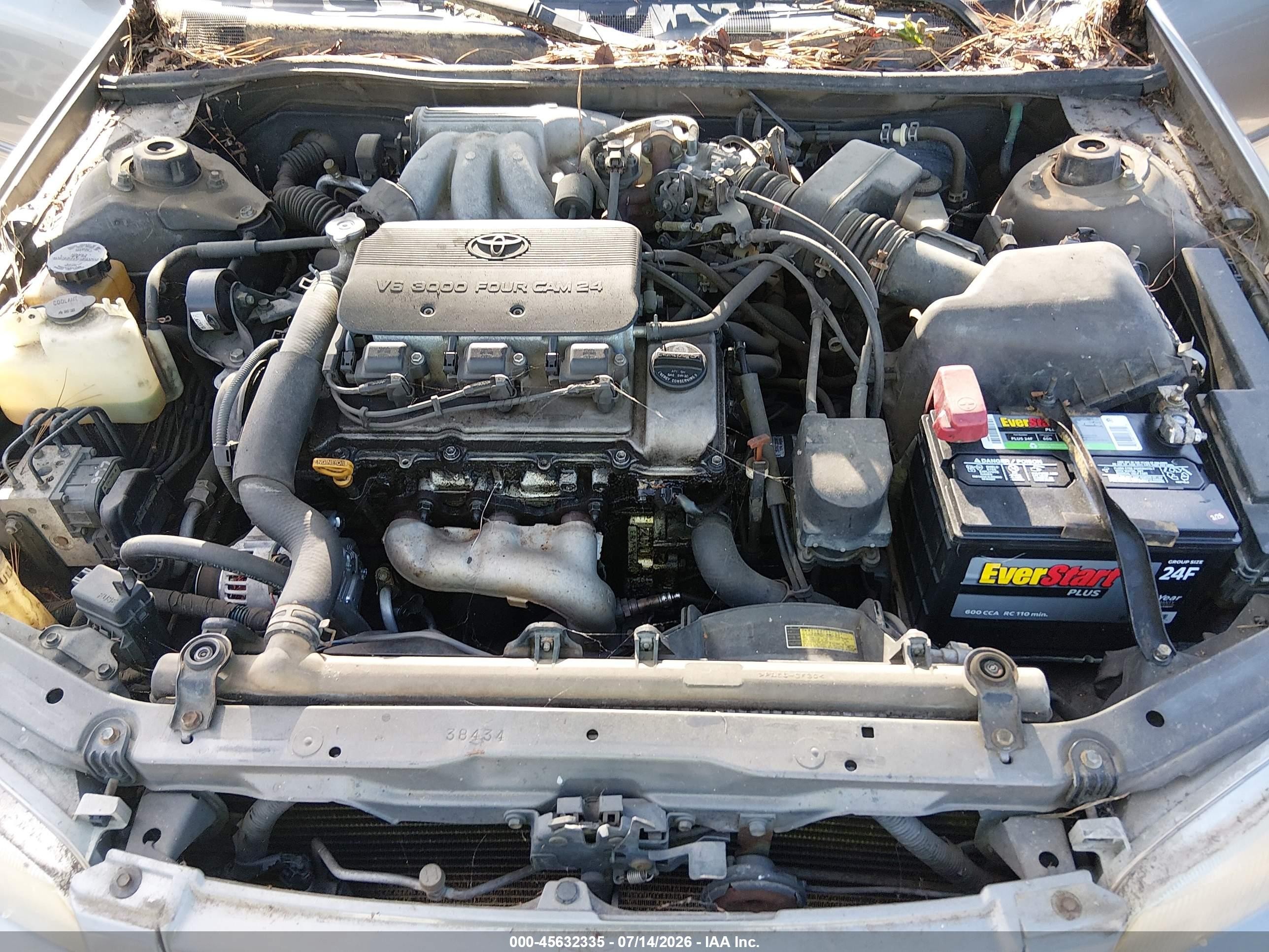1997 Toyota Camry Le V6 Beige vin: 4T1BF22K8VU011051