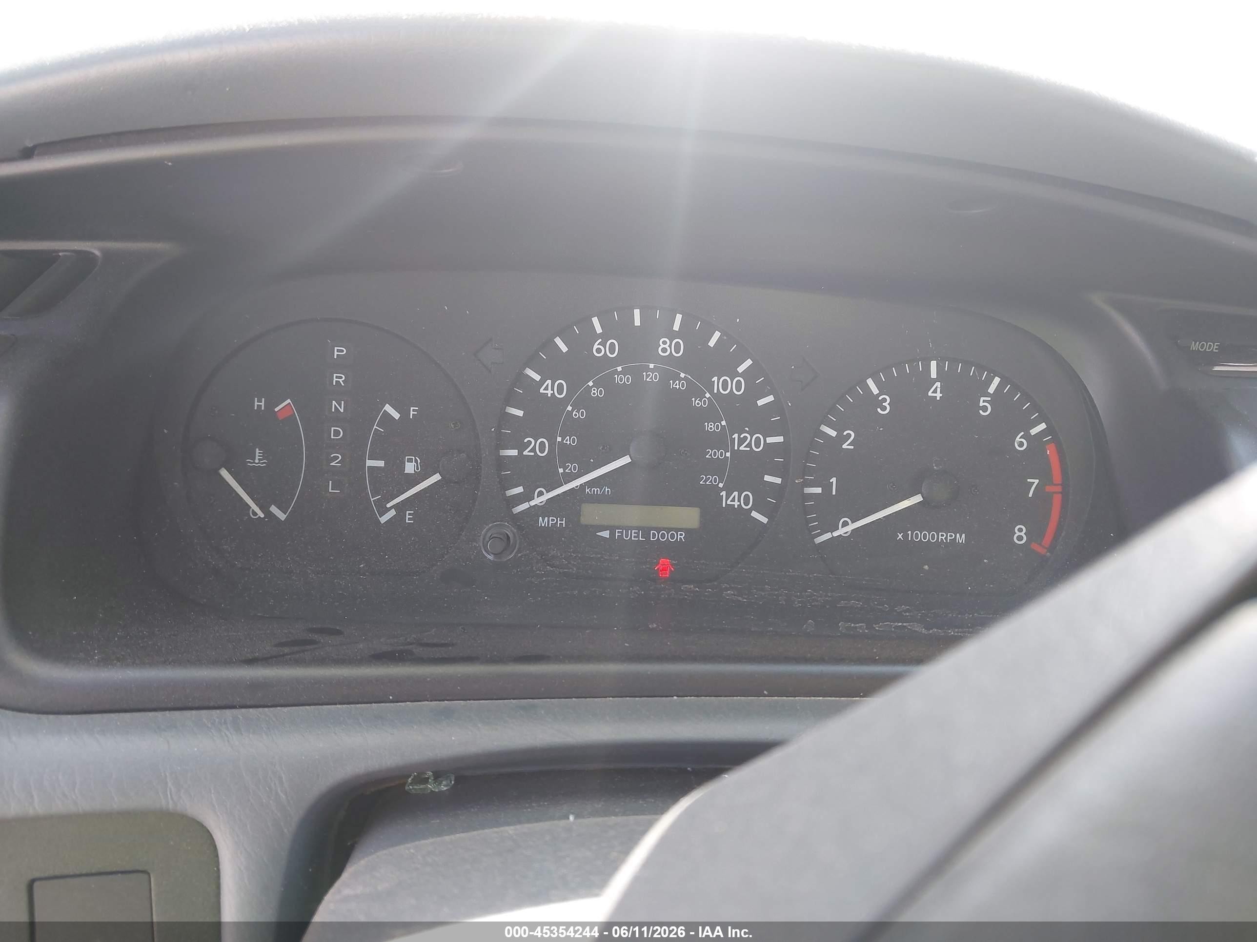 2000 Toyota Camry Le V6 Silver vin: 4T1BF22K8YU093268