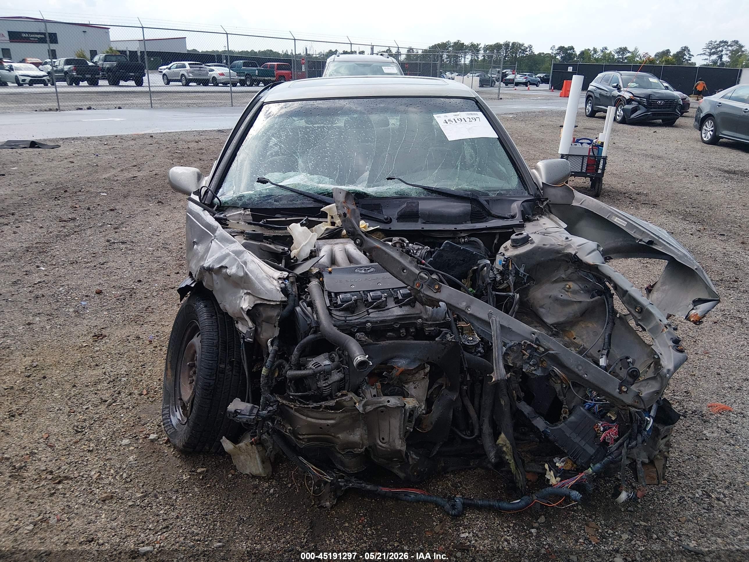 2001 Toyota Camry Le V6 Brown vin: 4T1BF22K91U125960
