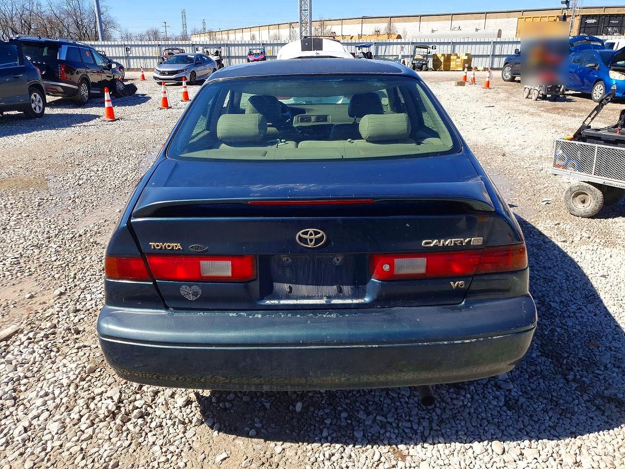 1997 Toyota Camry Le V6 Teal vin: 4T1BF22KXVU035979