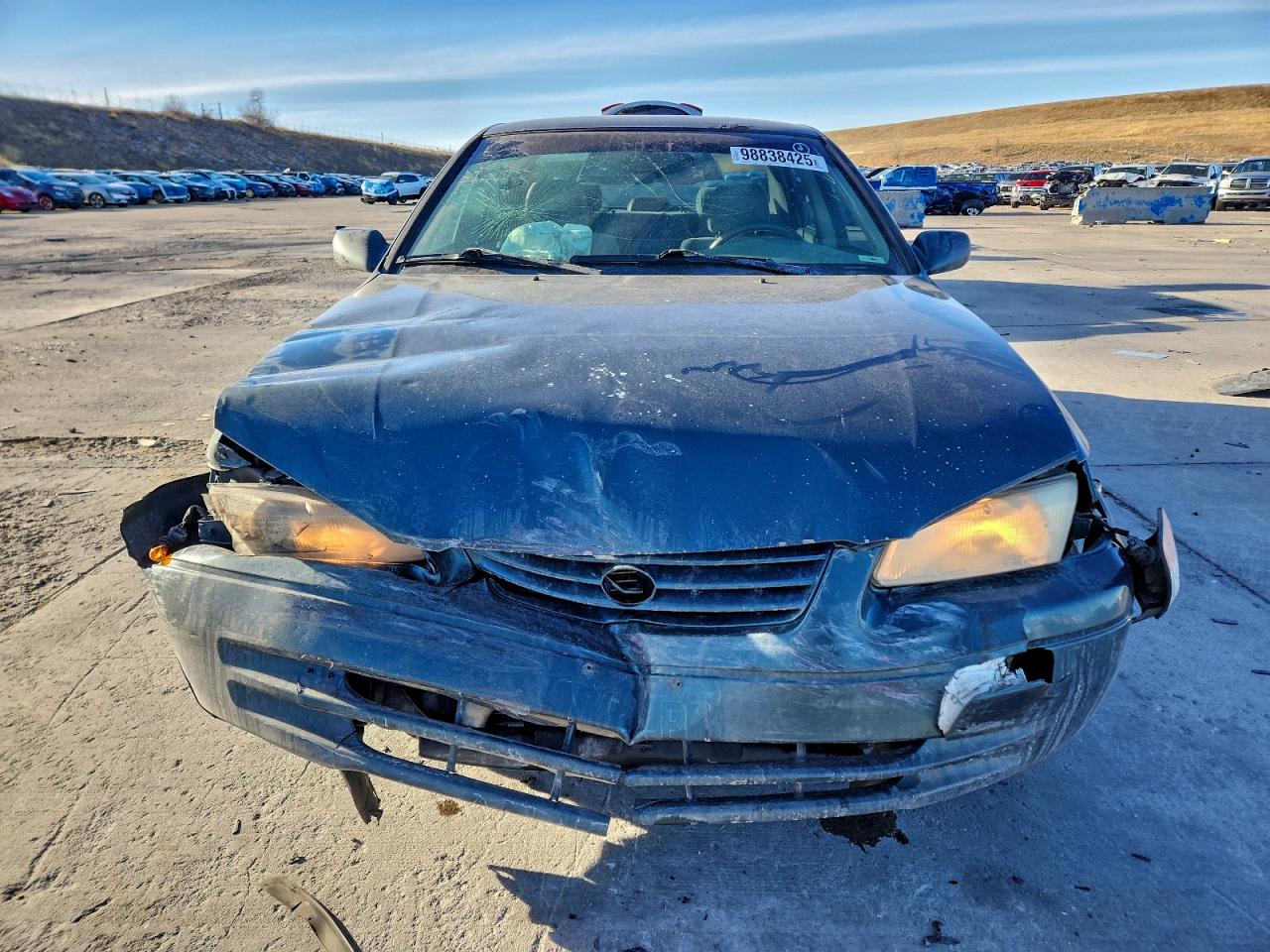 1997 Toyota Camry Ce Green vin: 4T1BF22KXVU900997
