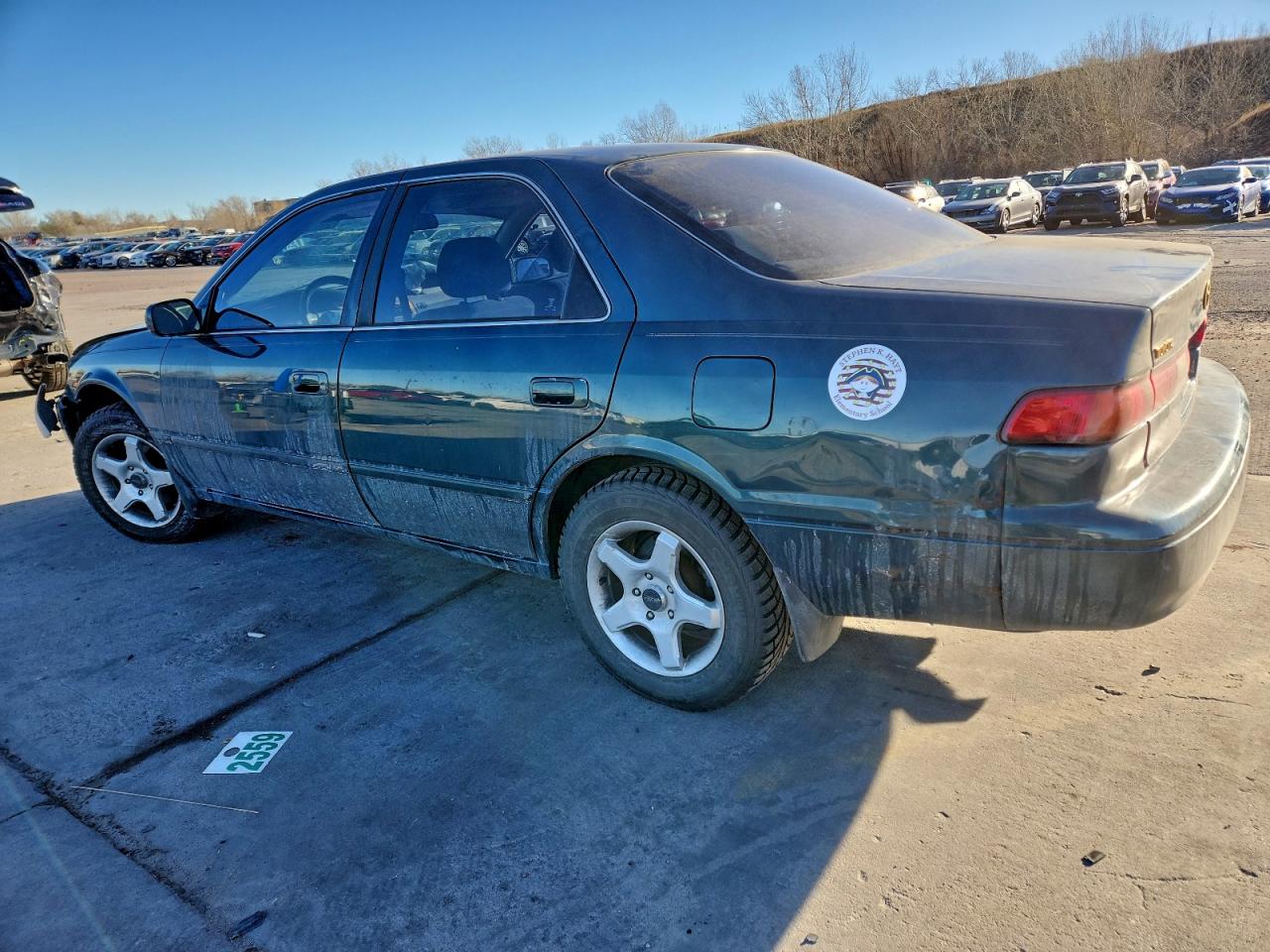 1997 Toyota Camry Ce Green vin: 4T1BF22KXVU900997