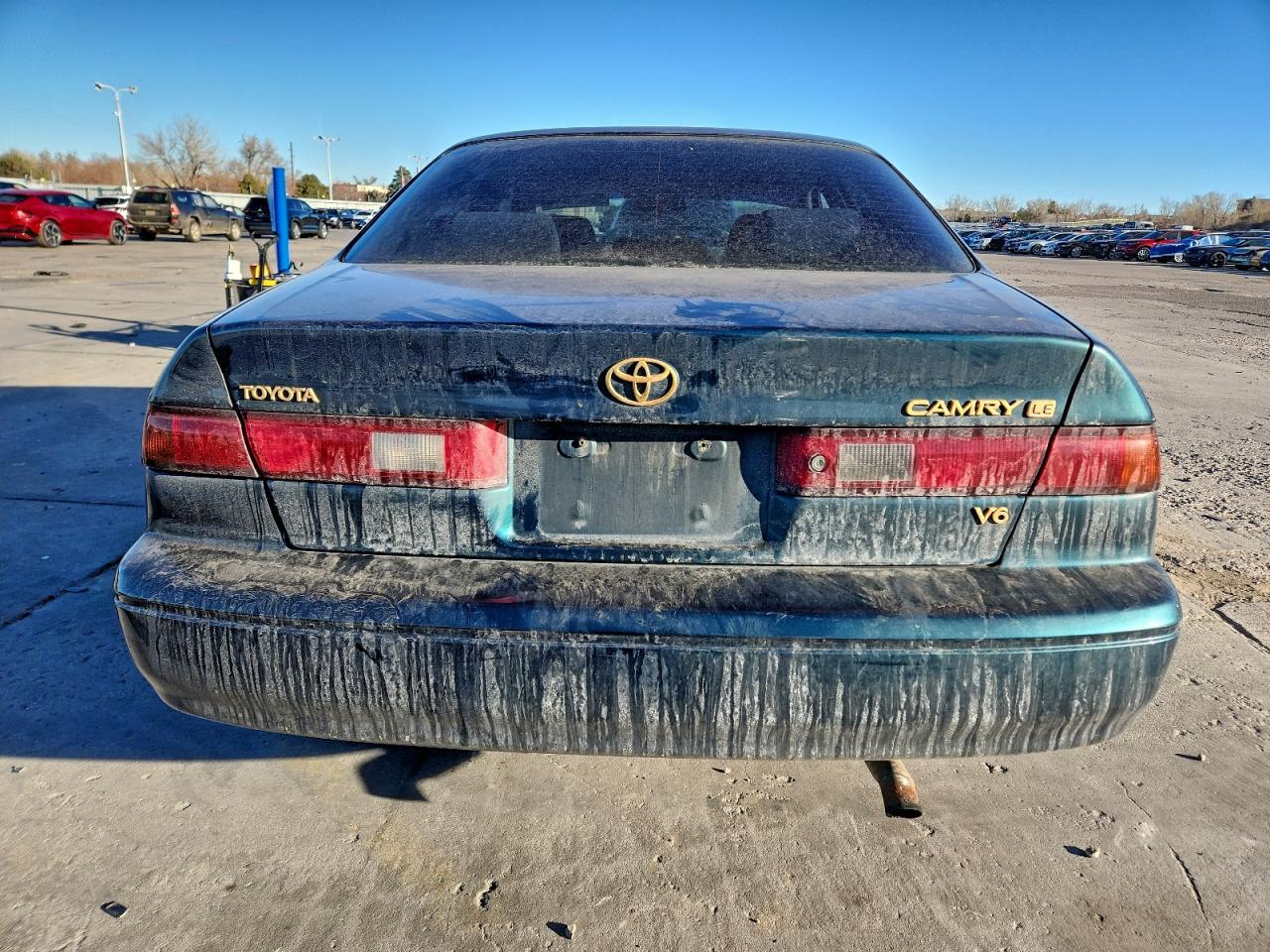 1997 Toyota Camry Ce Green vin: 4T1BF22KXVU900997