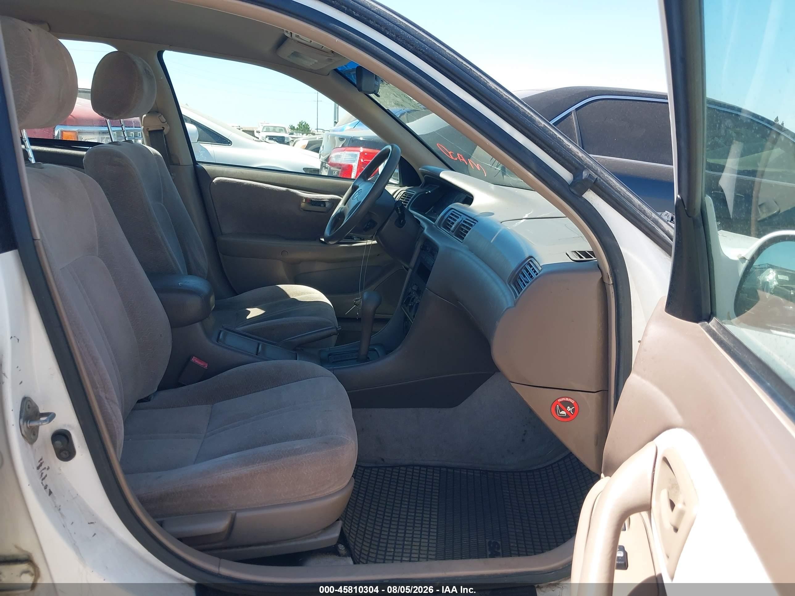 1997 Toyota Camry Le V6 Белый vin: 4T1BF22KXVU902975