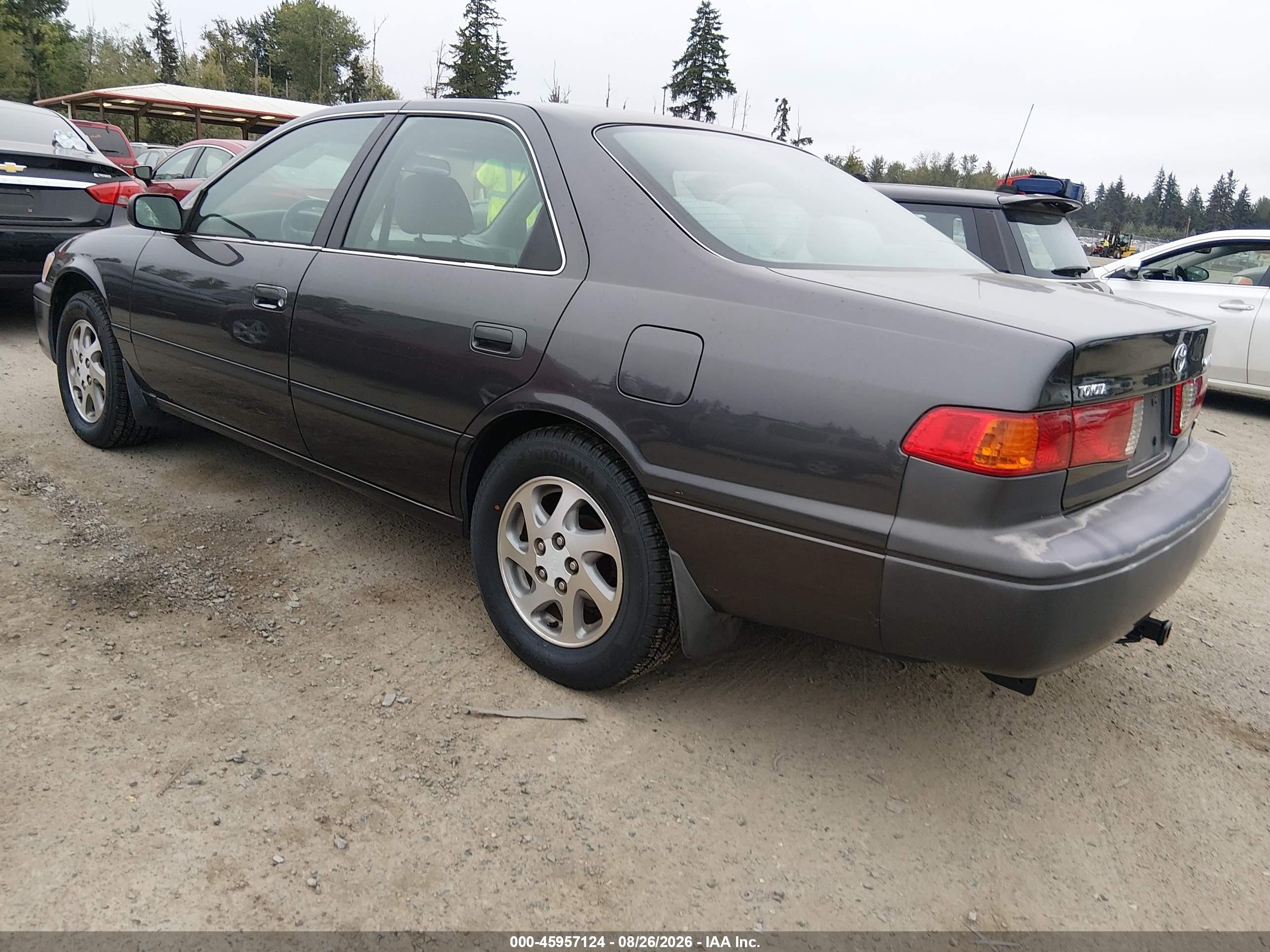 2000 Toyota Camry Le V6 Серый vin: 4T1BF22KXYU938606