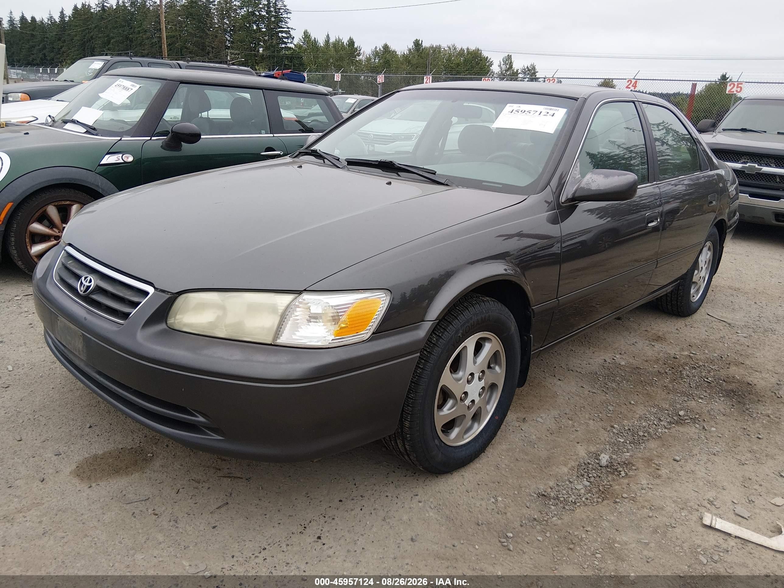 2000 Toyota Camry Le V6 Серый vin: 4T1BF22KXYU938606