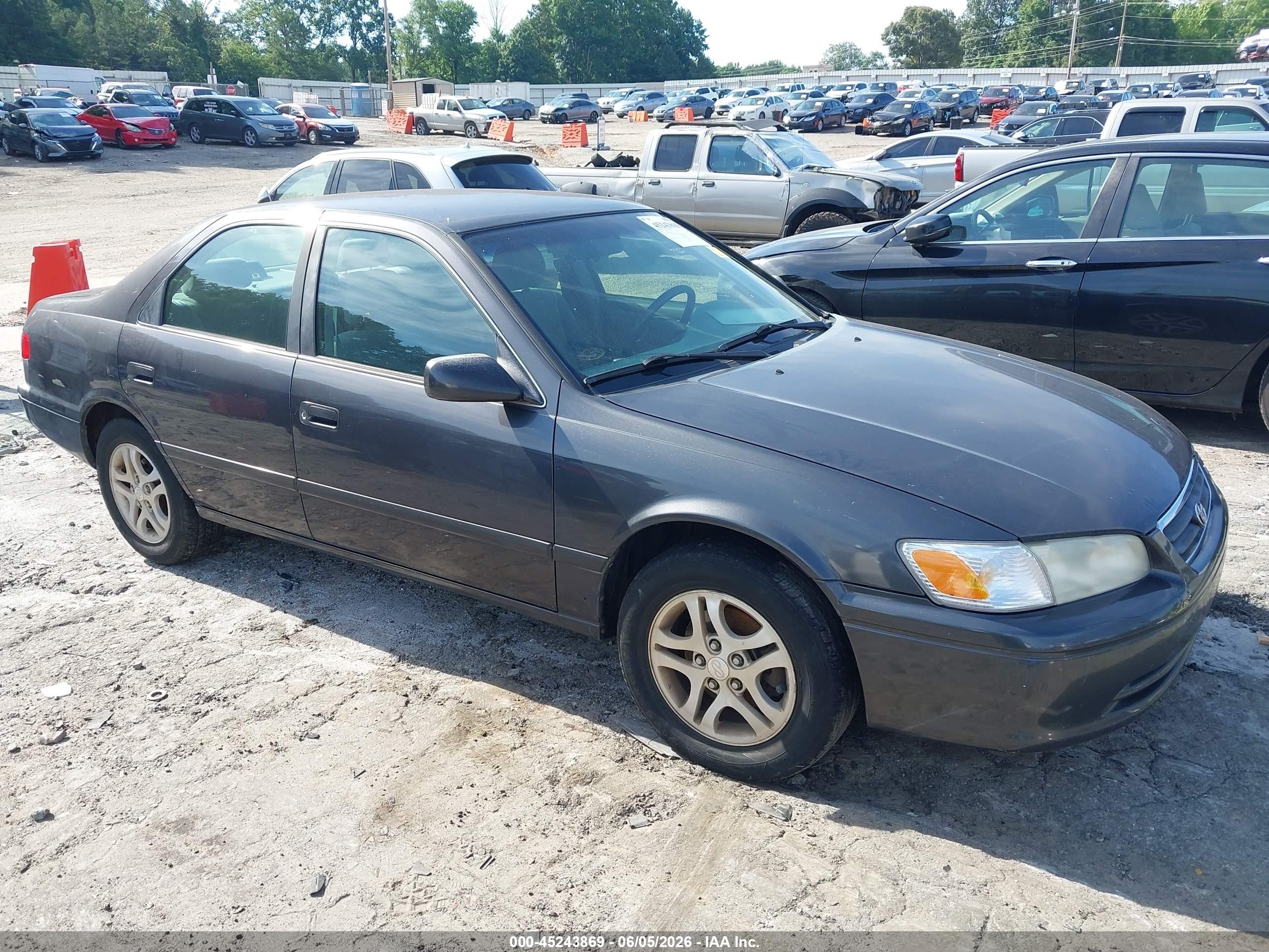 2000 Toyota Camry Le V6 Black vin: 4T1BF22KXYU943014