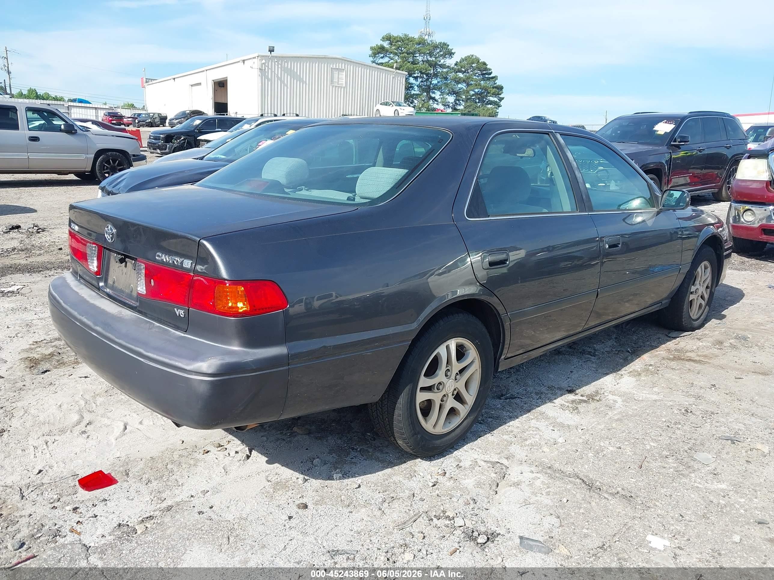2000 Toyota Camry Le V6 Black vin: 4T1BF22KXYU943014