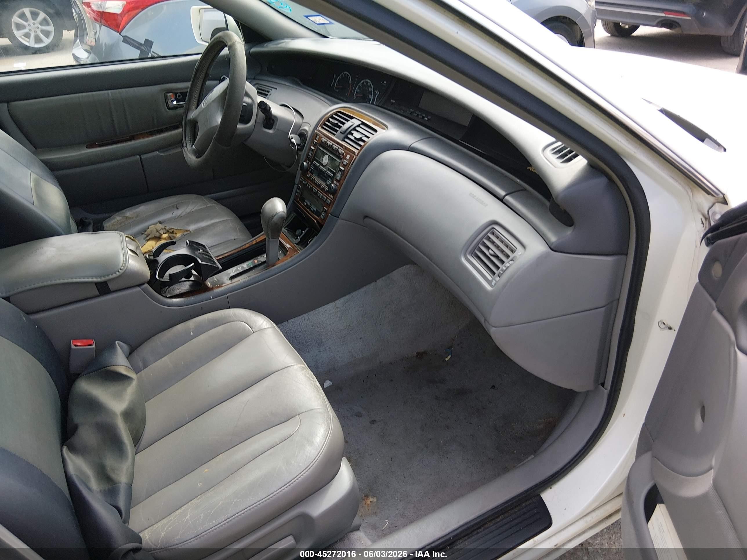 2001 Toyota Avalon Xls White vin: 4T1BF28B01U121352
