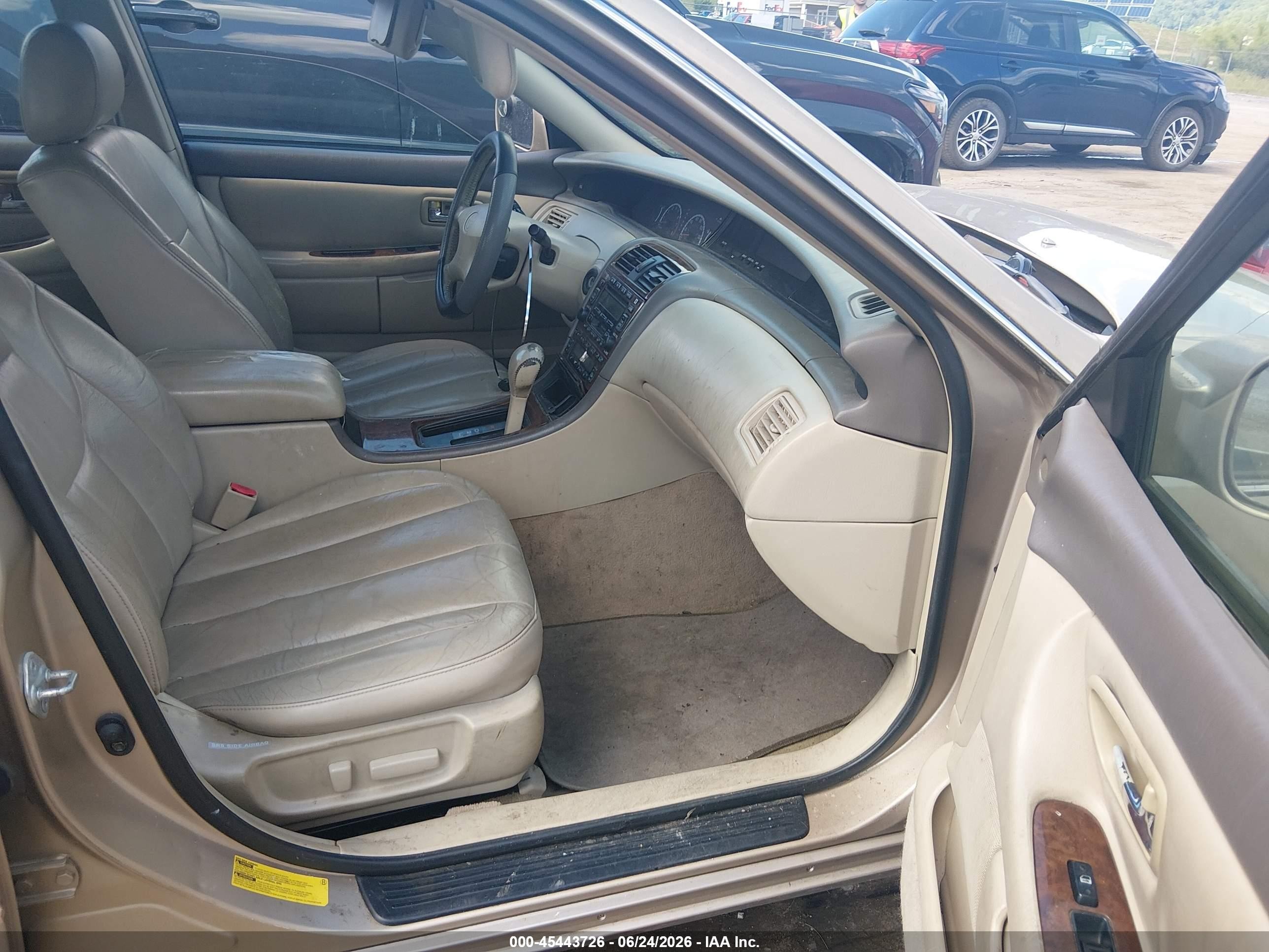 2001 Toyota Avalon Xls Gold vin: 4T1BF28B01U141536