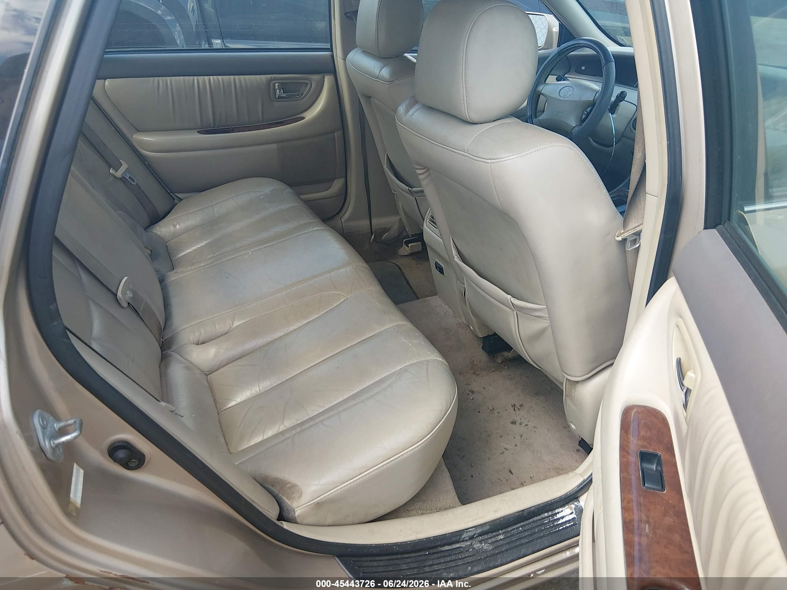 2001 Toyota Avalon Xls Gold vin: 4T1BF28B01U141536