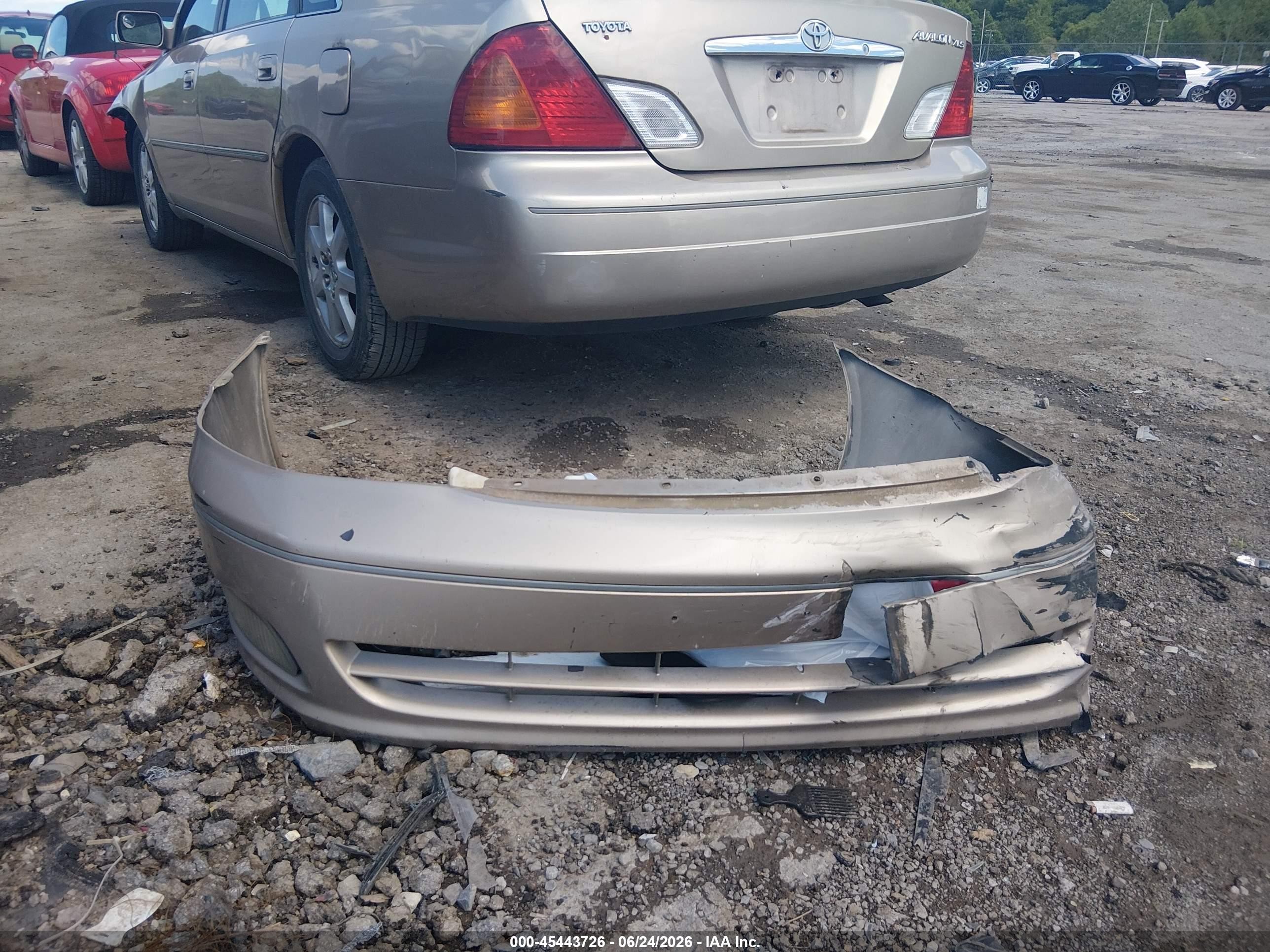 2001 Toyota Avalon Xls Gold vin: 4T1BF28B01U141536