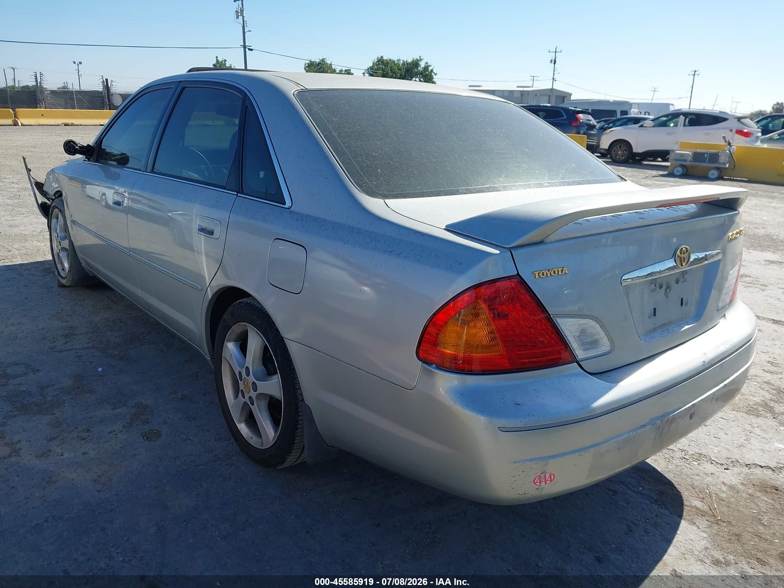 2001 Toyota Avalon Xls Silver vin: 4T1BF28B01U156957