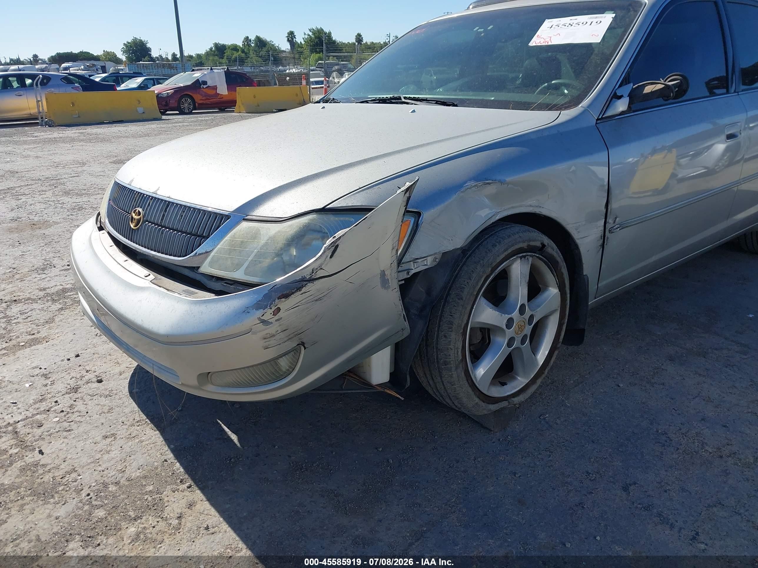 2001 Toyota Avalon Xls Silver vin: 4T1BF28B01U156957