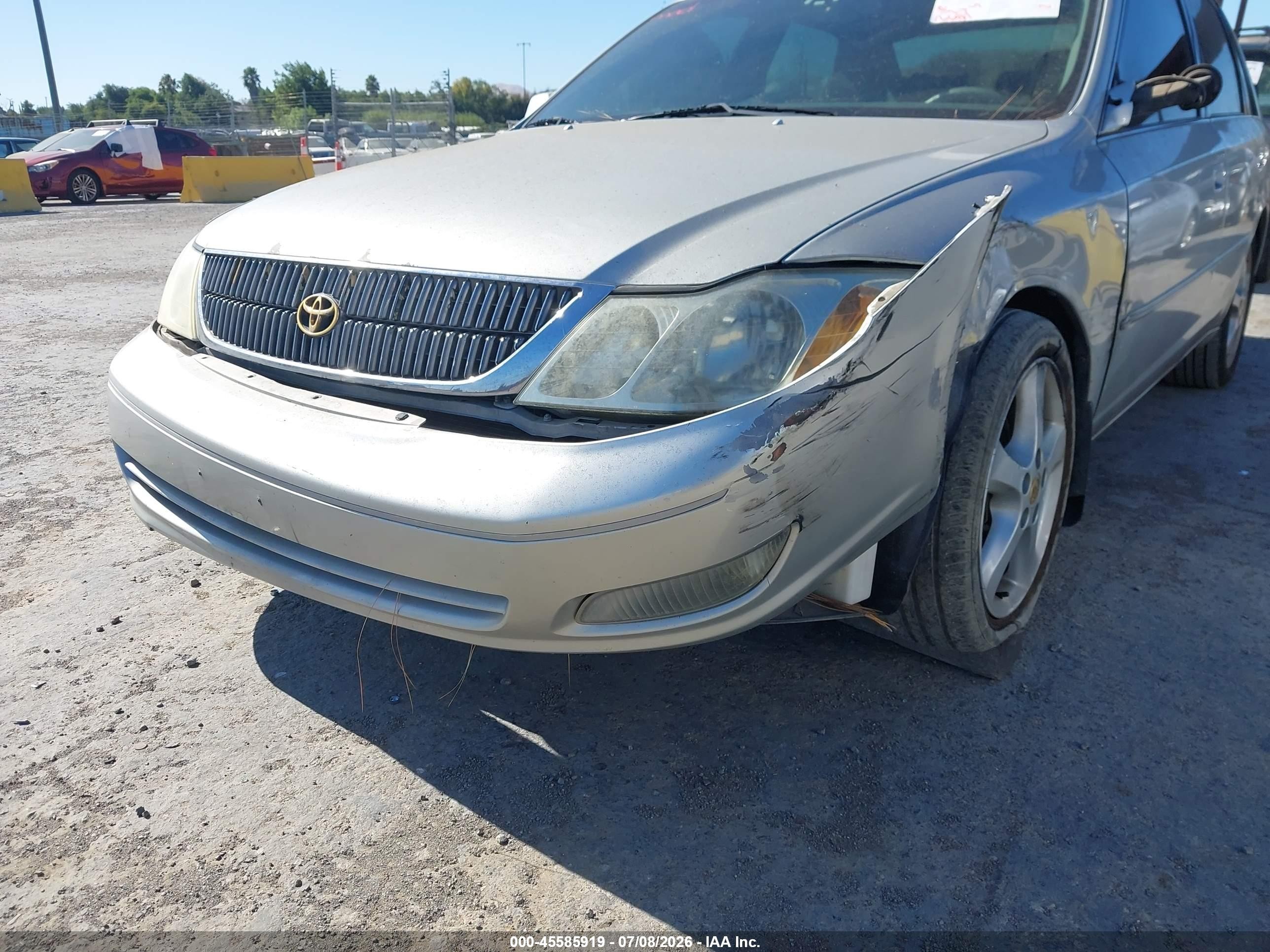 2001 Toyota Avalon Xls Silver vin: 4T1BF28B01U156957
