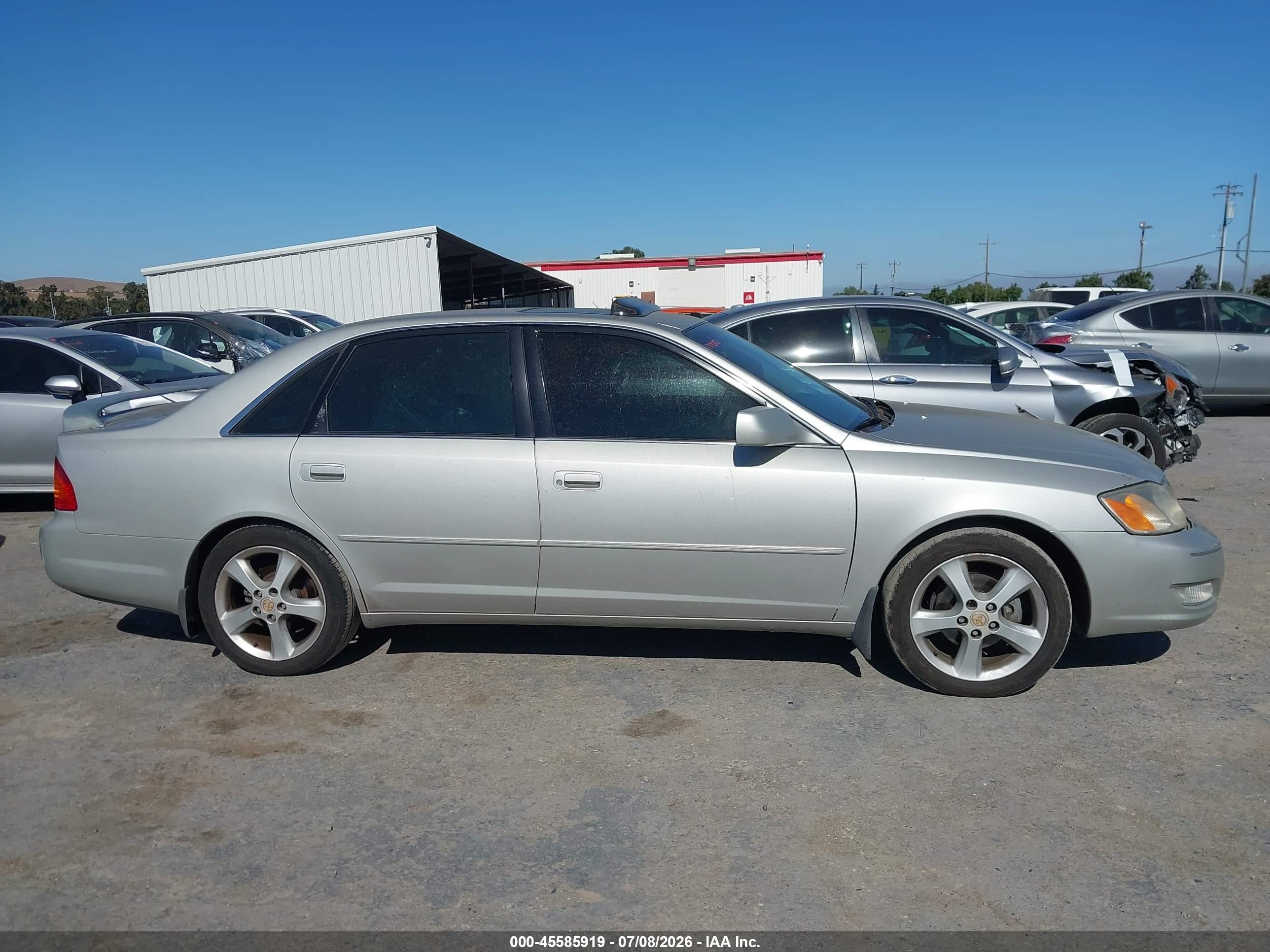 2001 Toyota Avalon Xls Silver vin: 4T1BF28B01U156957