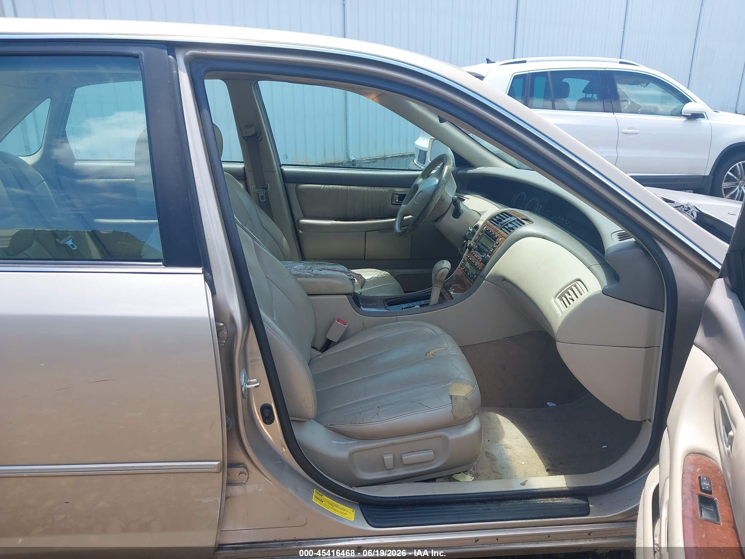 2001 Toyota Avalon Xls Gold vin: 4T1BF28B01U171801