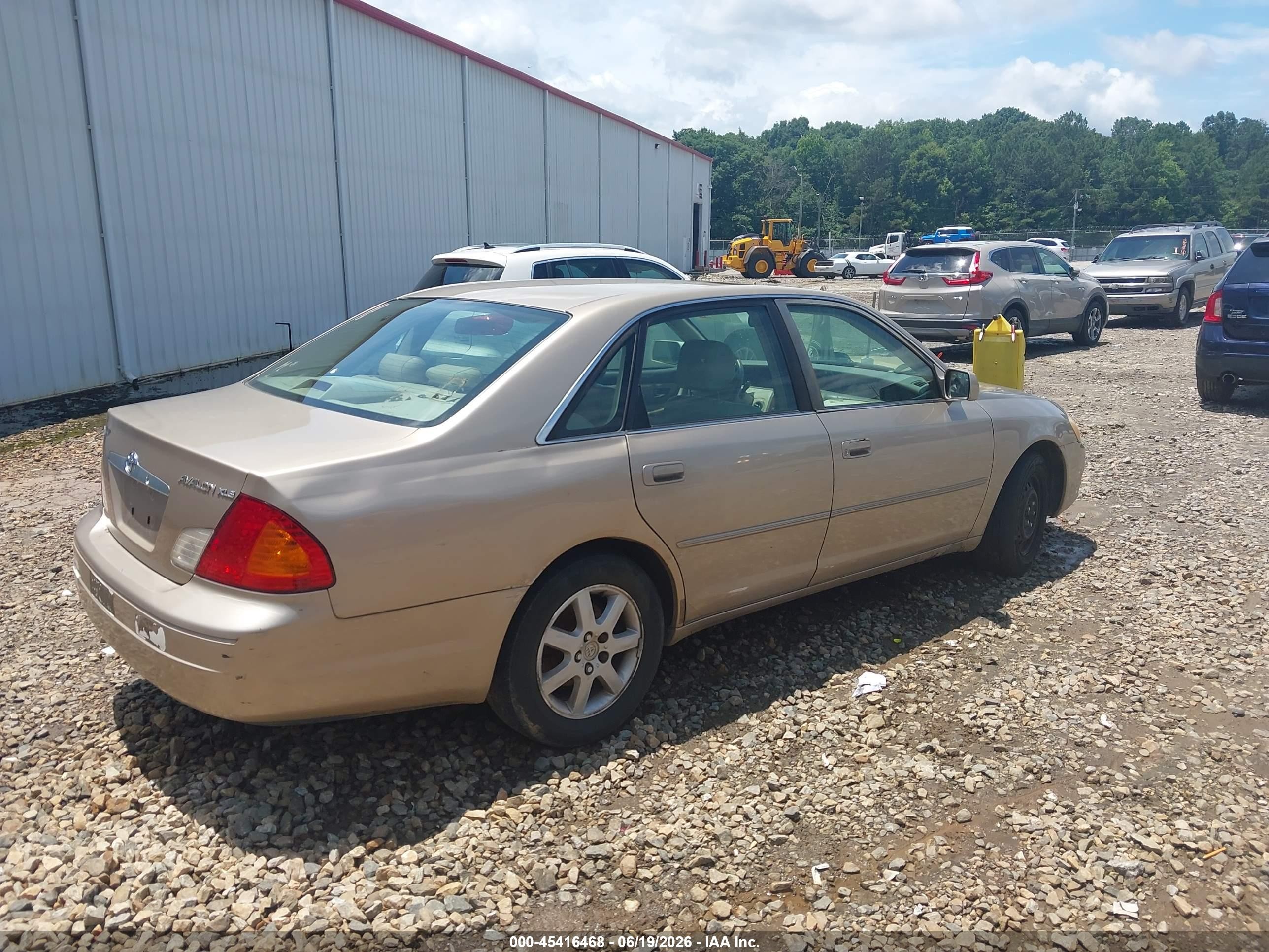 2001 Toyota Avalon Xls Gold vin: 4T1BF28B01U171801