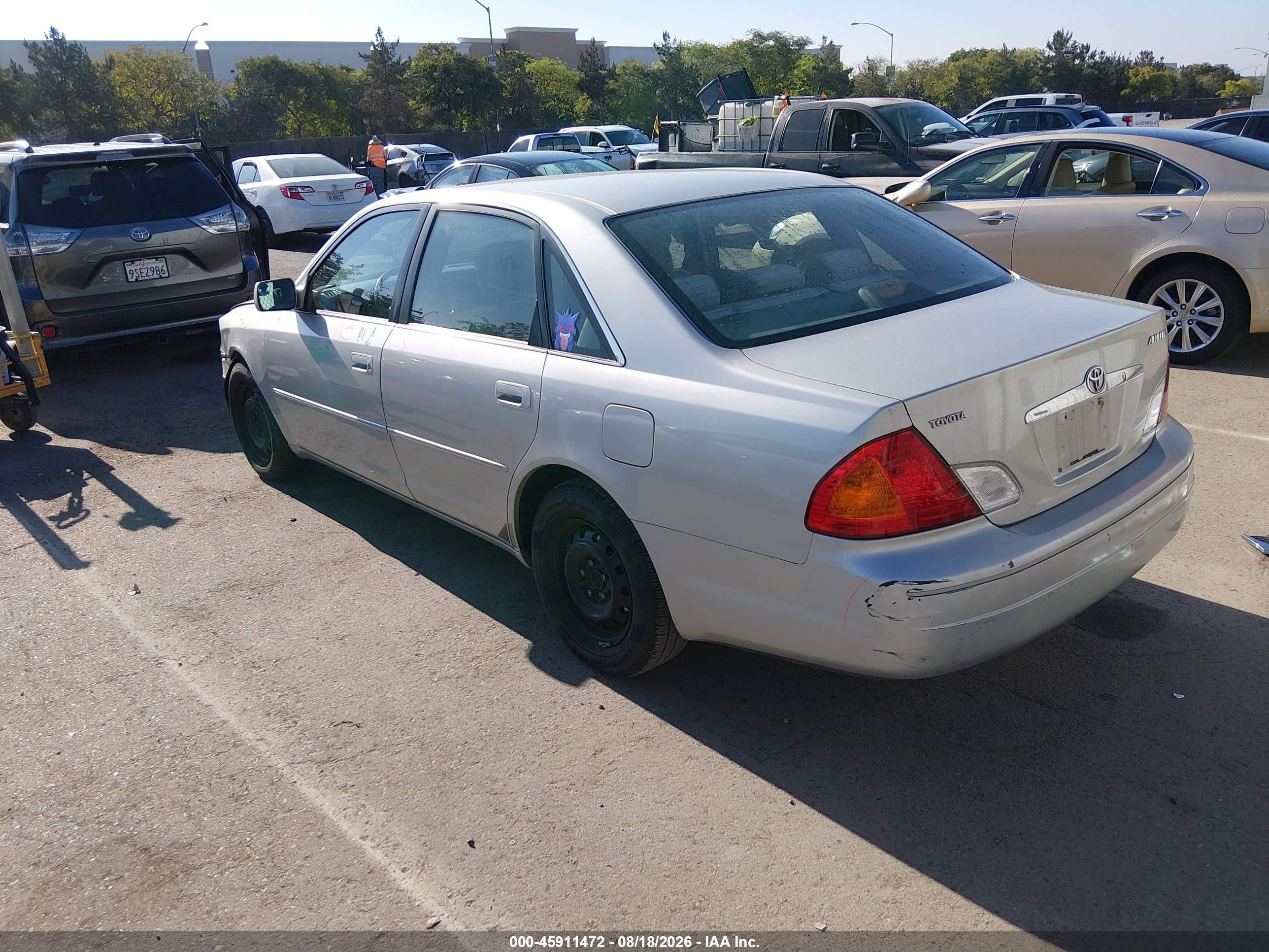 2001 Toyota Avalon Xl Silver vin: 4T1BF28B01U172348