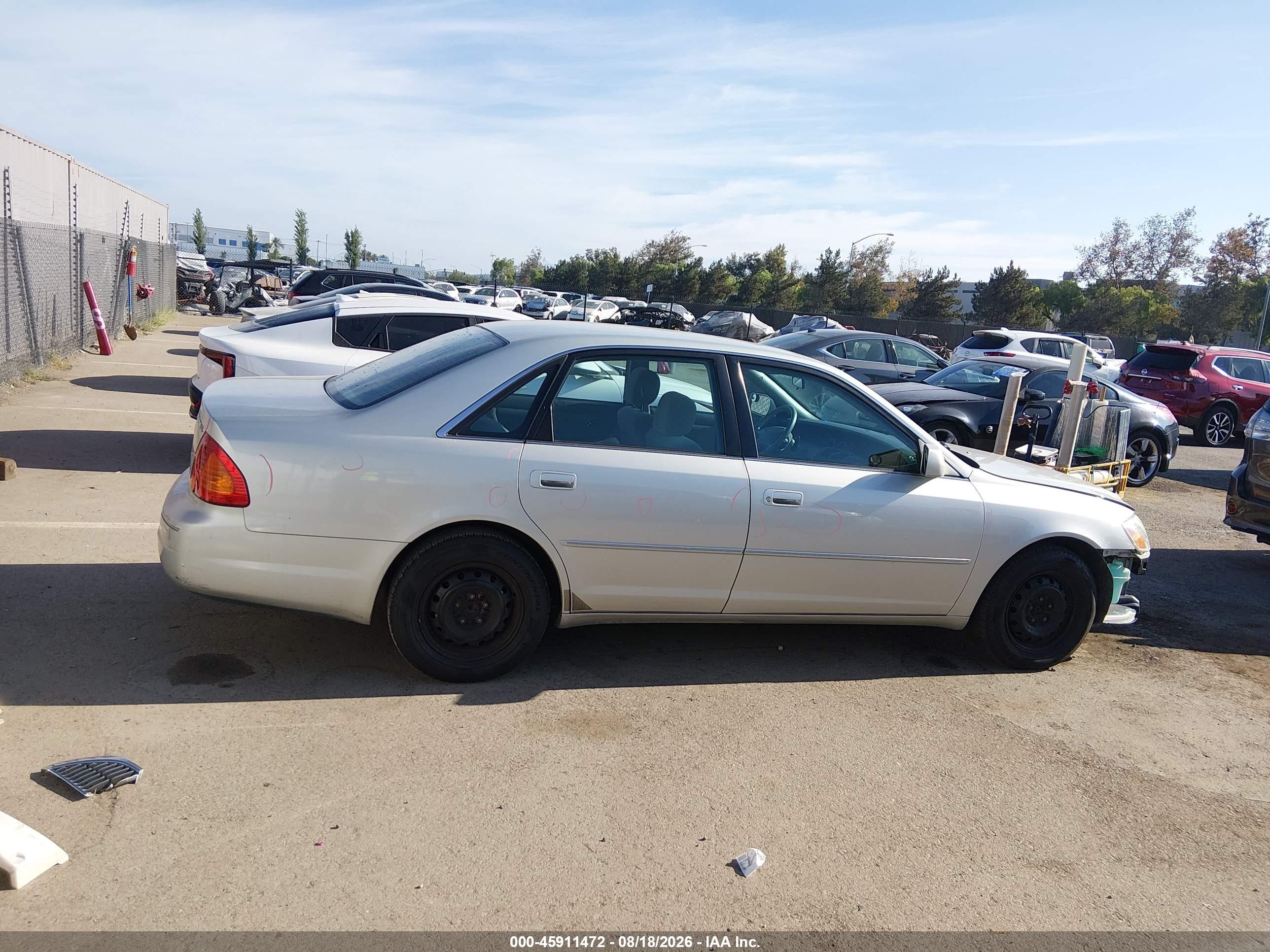 2001 Toyota Avalon Xl Silver vin: 4T1BF28B01U172348
