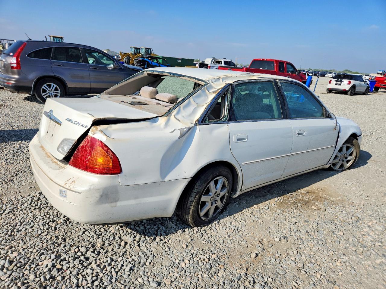 2001 Toyota Avalon Xls White vin: 4T1BF28B01U175993
