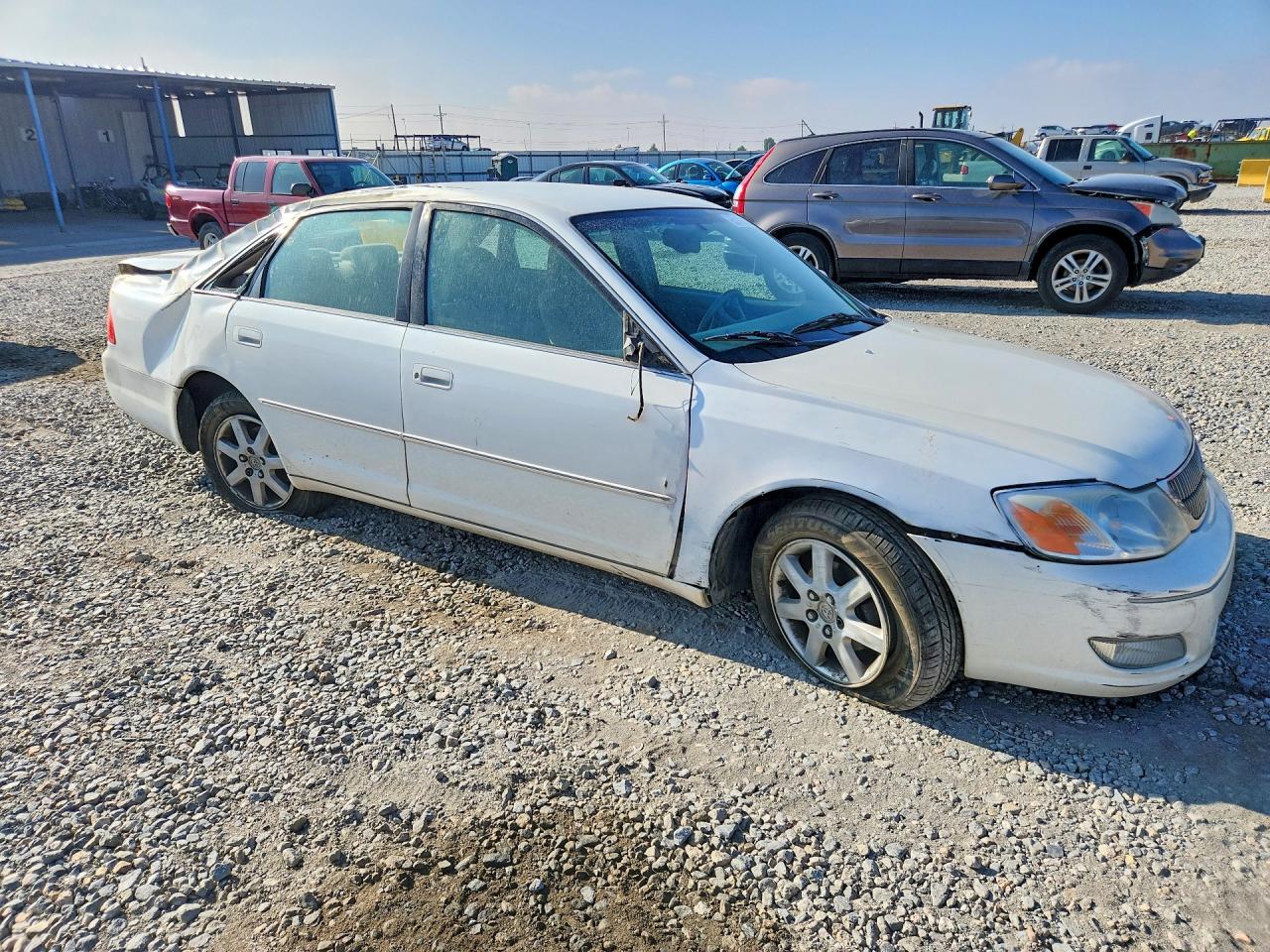2001 Toyota Avalon Xls White vin: 4T1BF28B01U175993