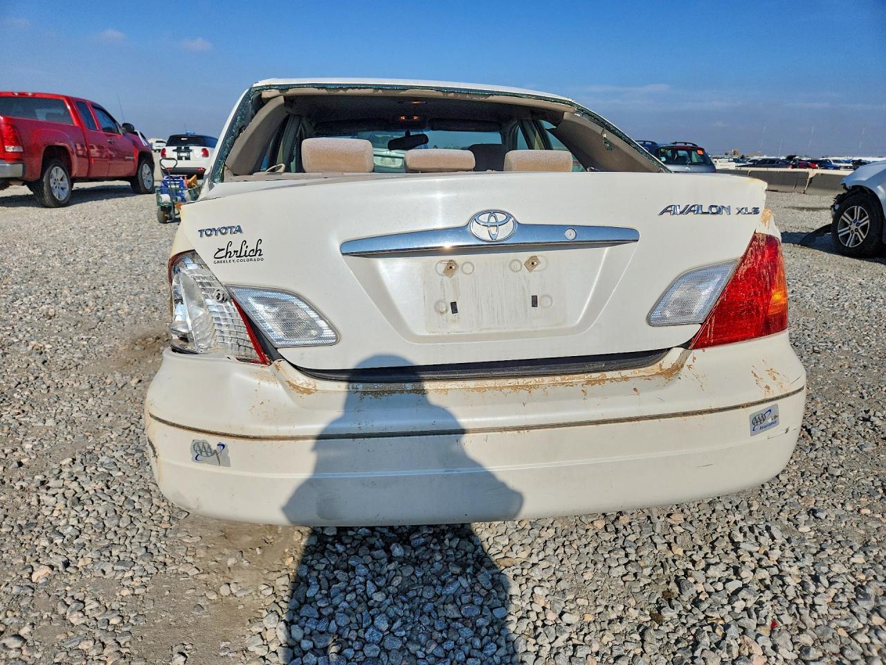 2001 Toyota Avalon Xls White vin: 4T1BF28B01U175993