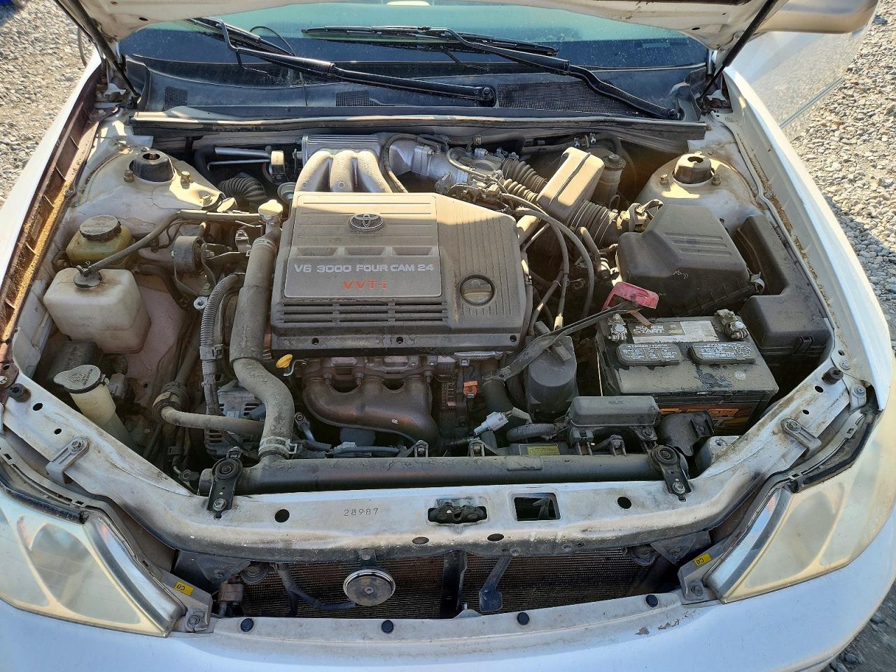2001 Toyota Avalon Xls White vin: 4T1BF28B01U175993