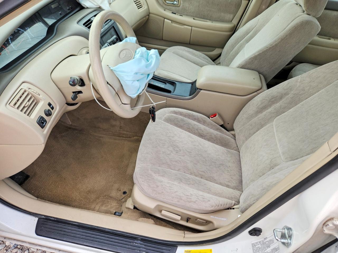 2001 Toyota Avalon Xl White vin: 4T1BF28B01U177338