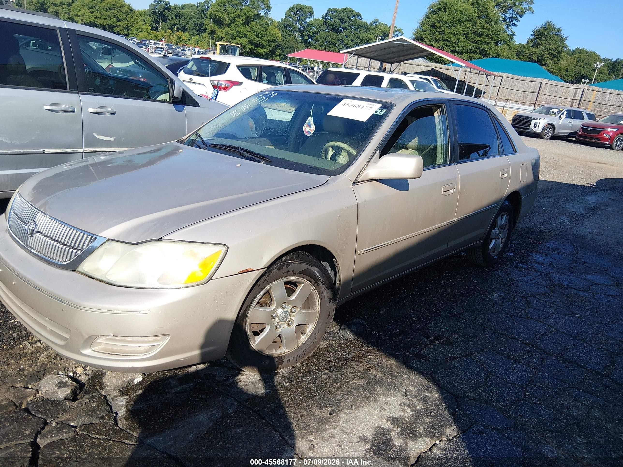 2001 Toyota Avalon Xl Gold vin: 4T1BF28B01U177856