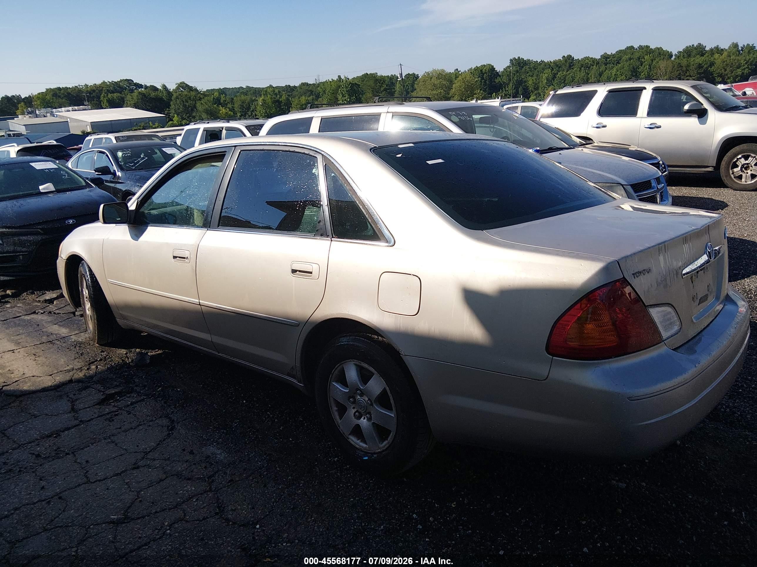 2001 Toyota Avalon Xl Gold vin: 4T1BF28B01U177856