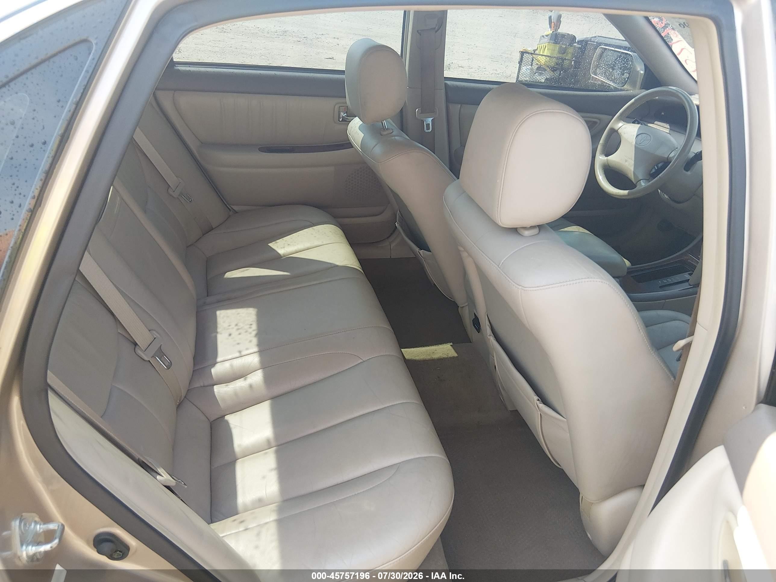 2001 Toyota Avalon Xls Gold vin: 4T1BF28B01U195306