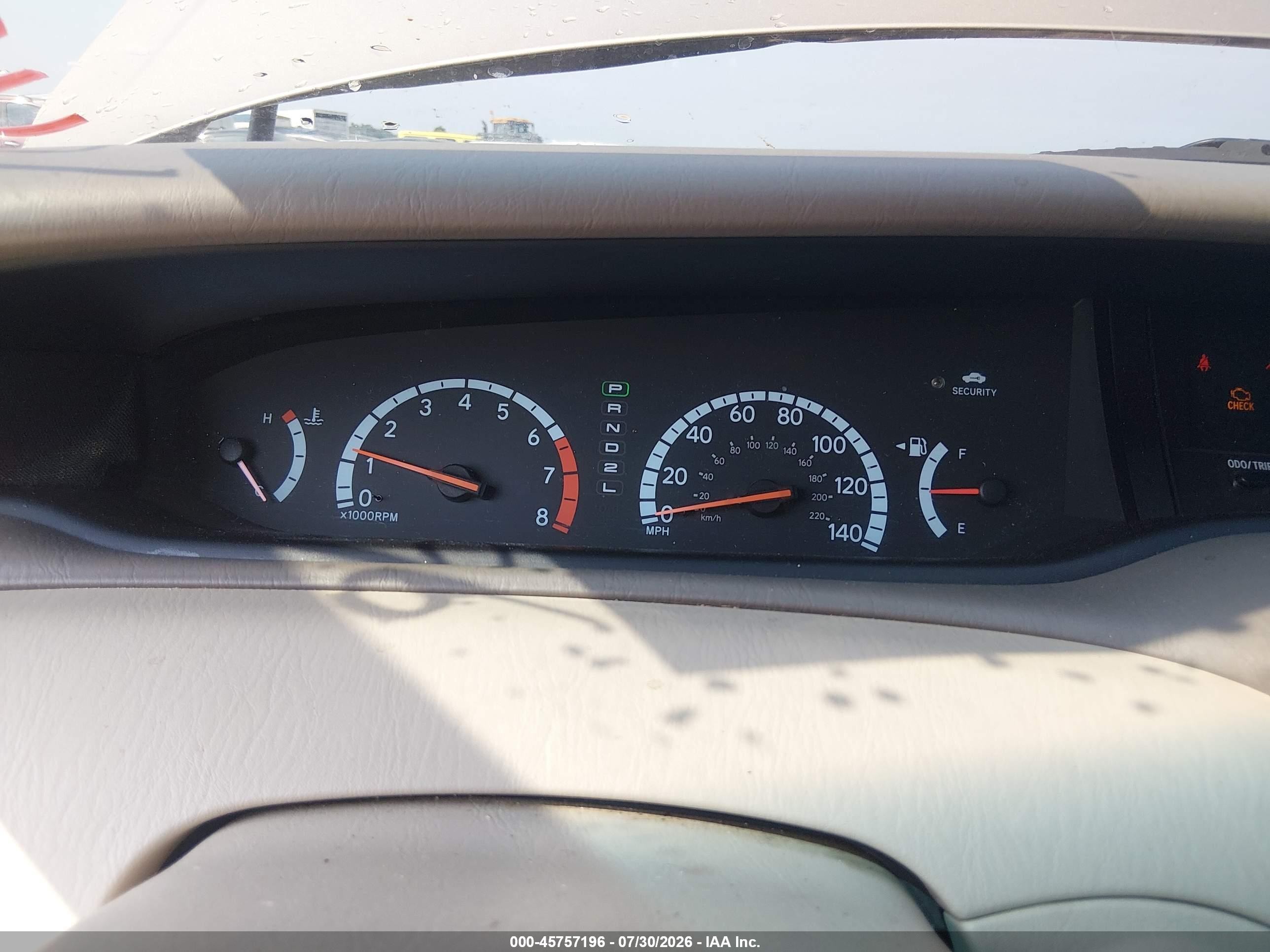 2001 Toyota Avalon Xls Gold vin: 4T1BF28B01U195306