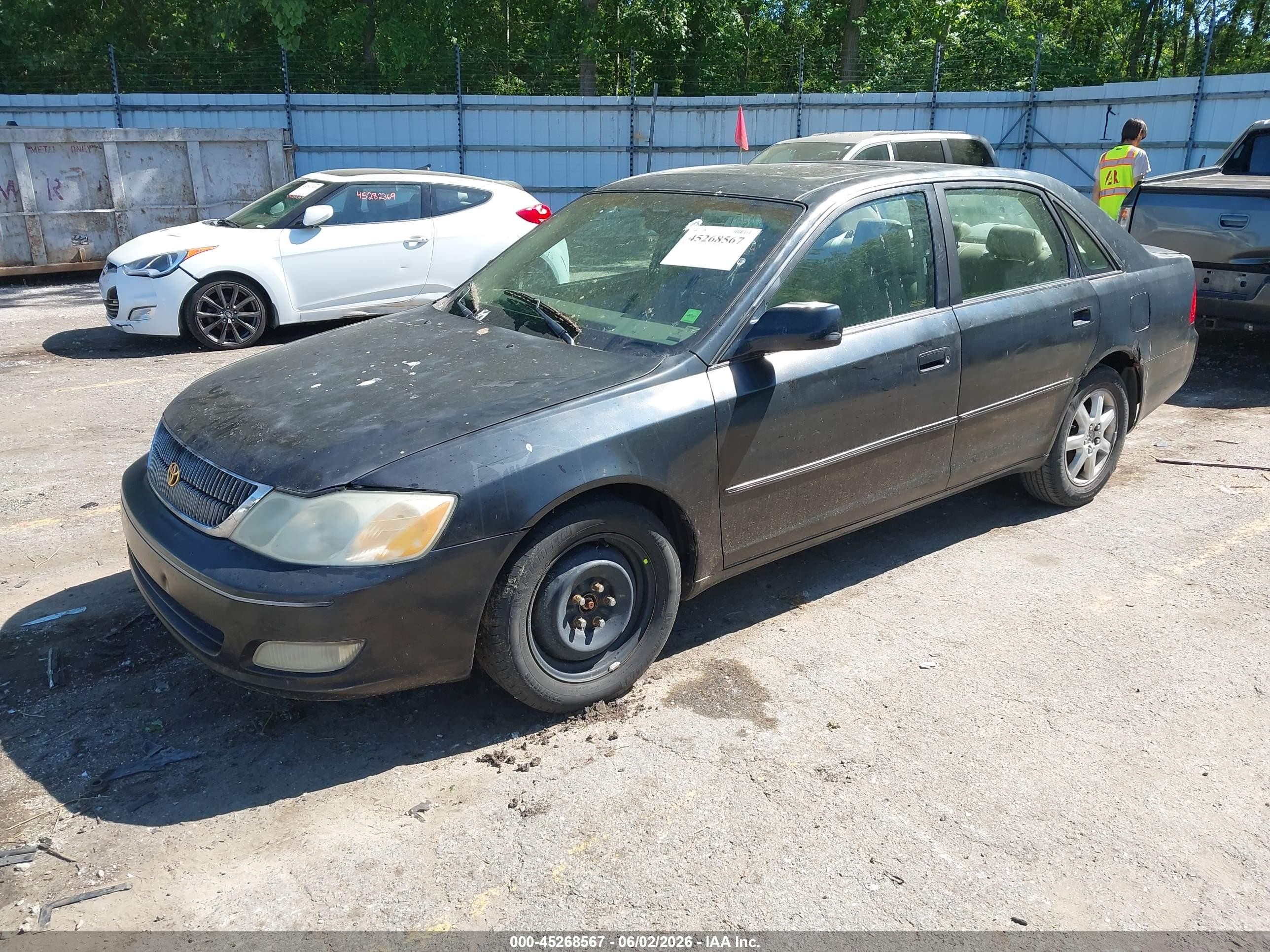 2002 Toyota Avalon Xls Black vin: 4T1BF28B02U233084