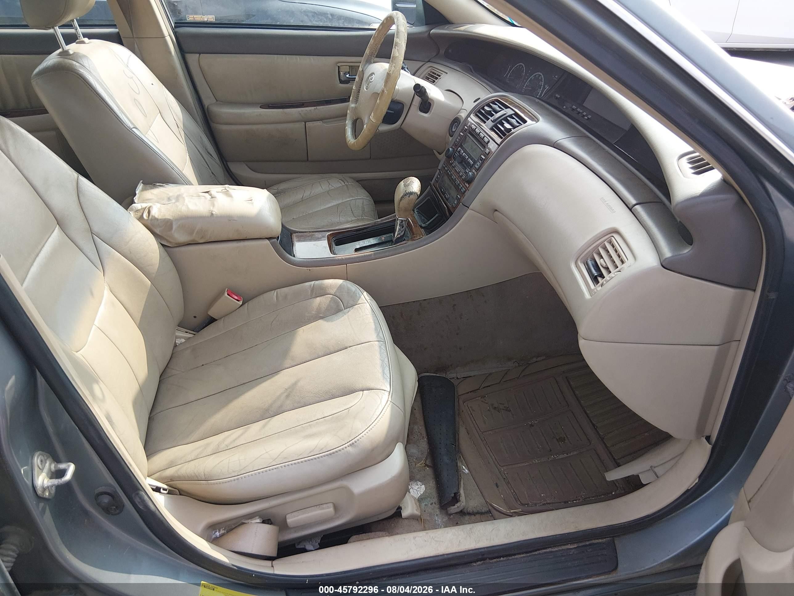 2002 Toyota Avalon Xls Green vin: 4T1BF28B02U237622