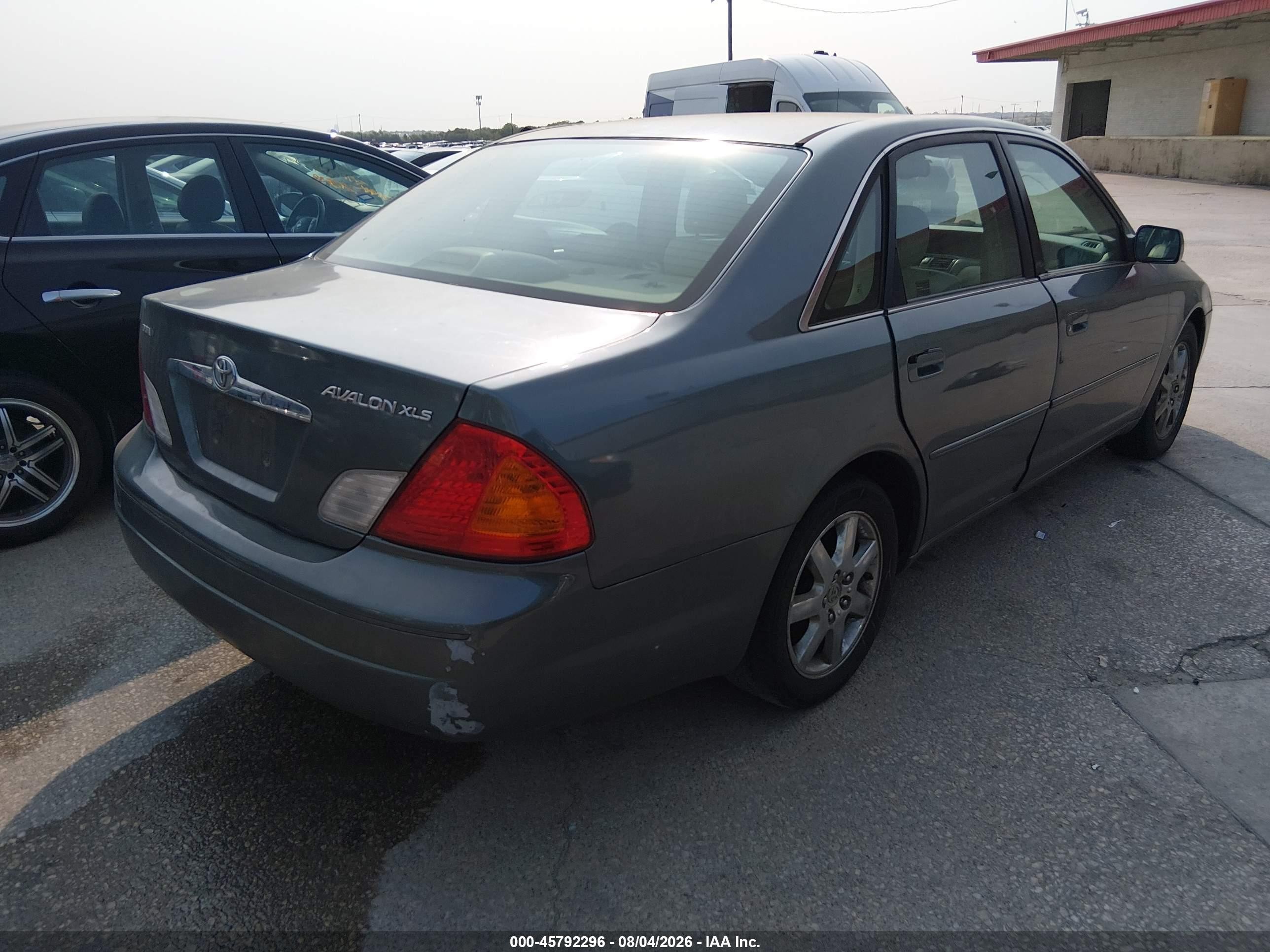 2002 Toyota Avalon Xls Green vin: 4T1BF28B02U237622