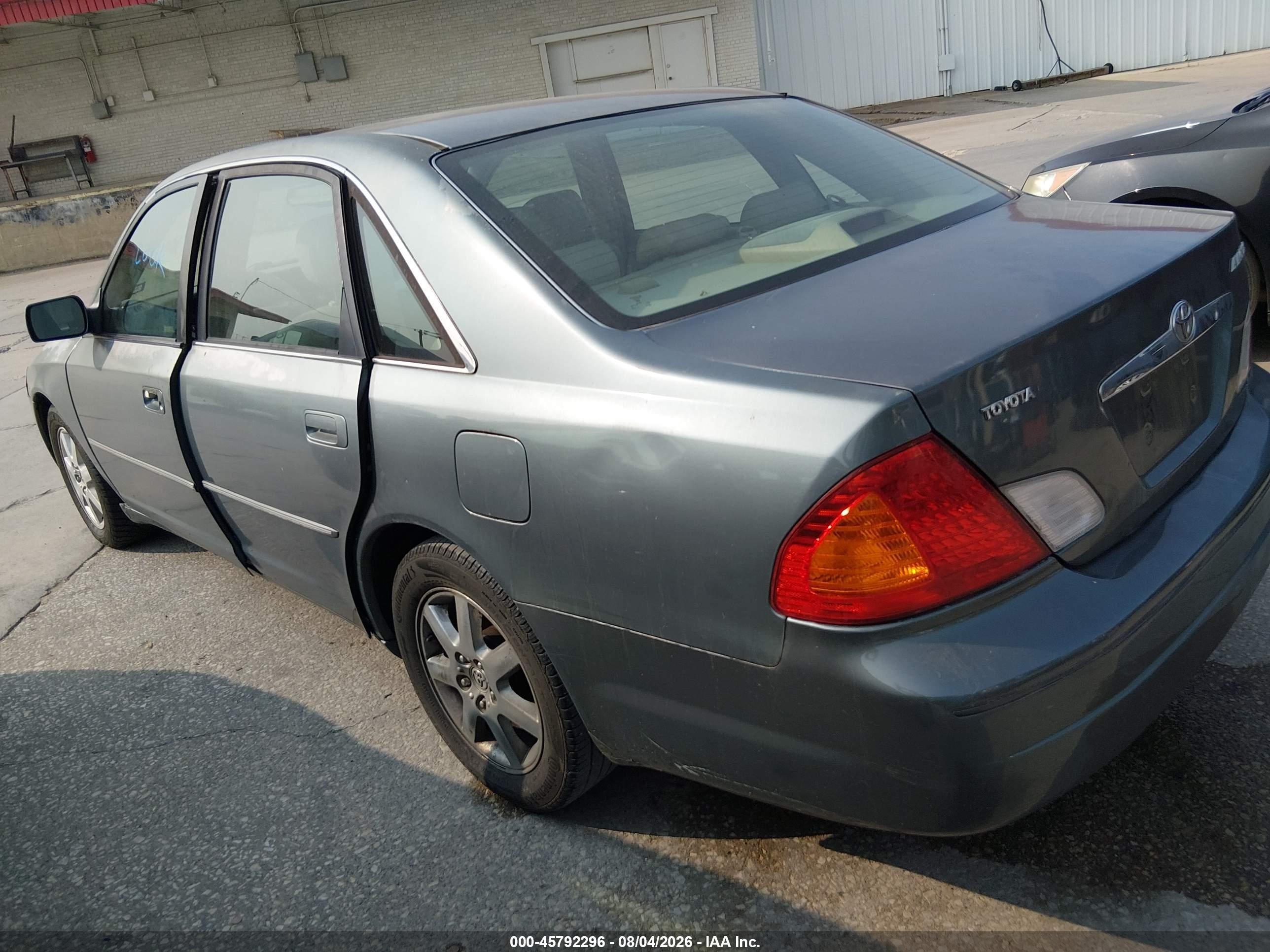 2002 Toyota Avalon Xls Green vin: 4T1BF28B02U237622