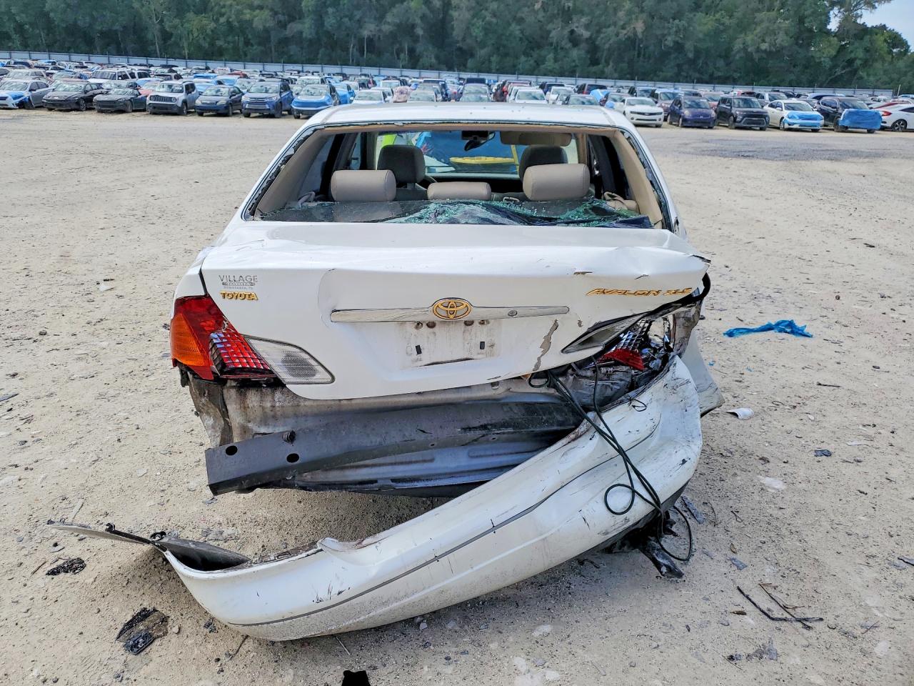 2002 Toyota Avalon Xls White vin: 4T1BF28B02U252864