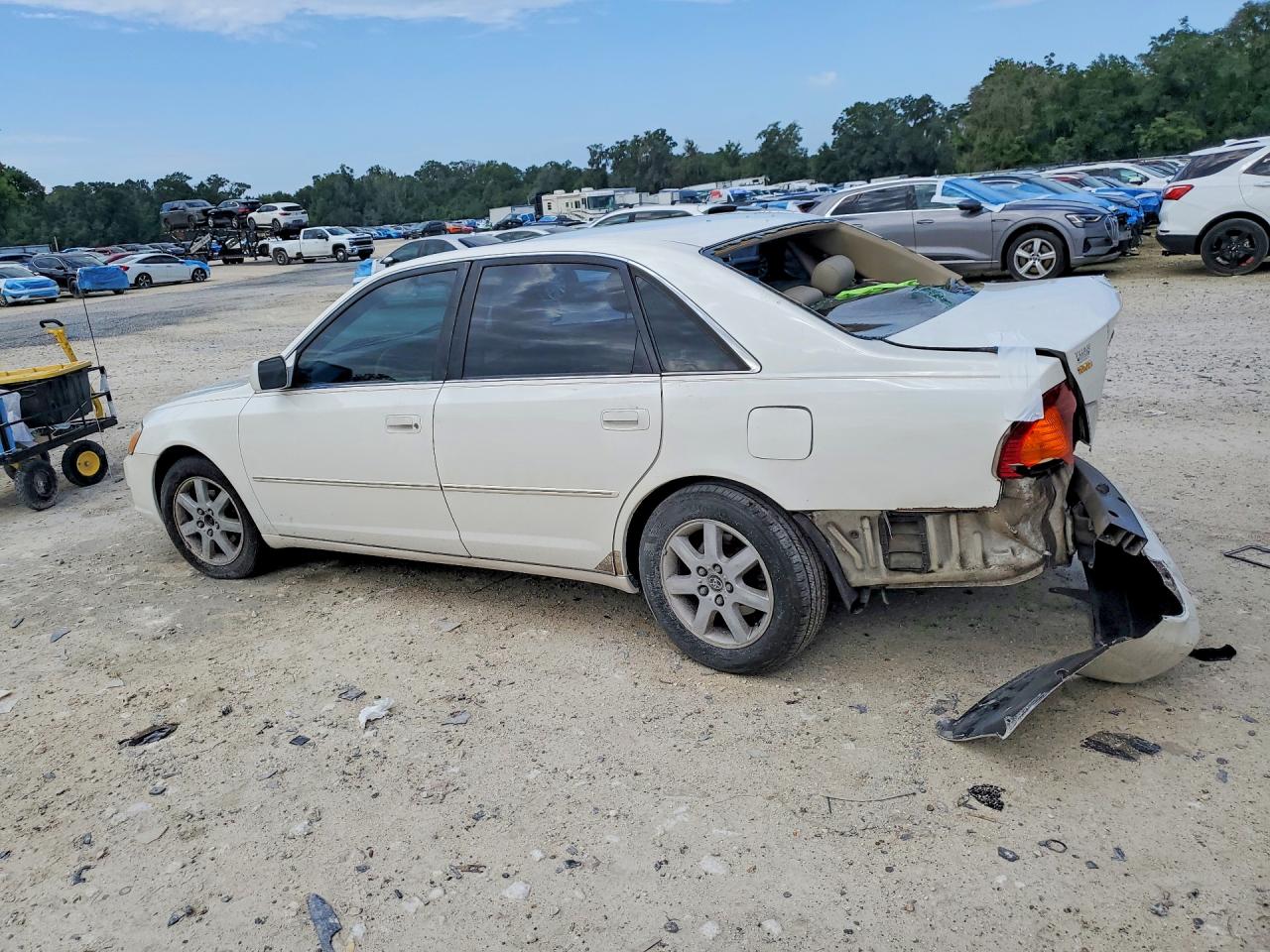 2002 Toyota Avalon Xls White vin: 4T1BF28B02U252864