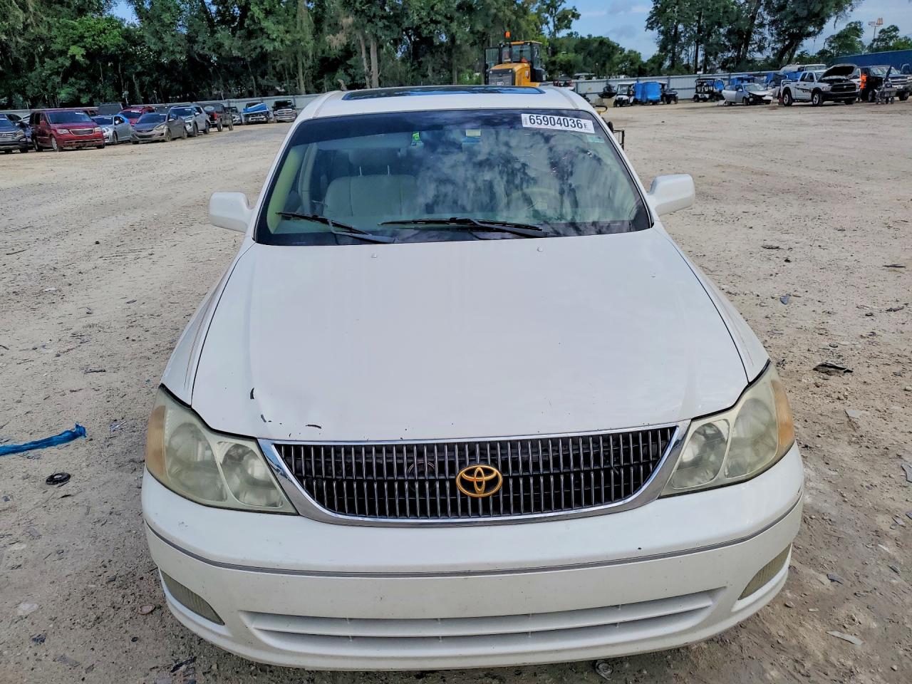 2002 Toyota Avalon Xls White vin: 4T1BF28B02U252864