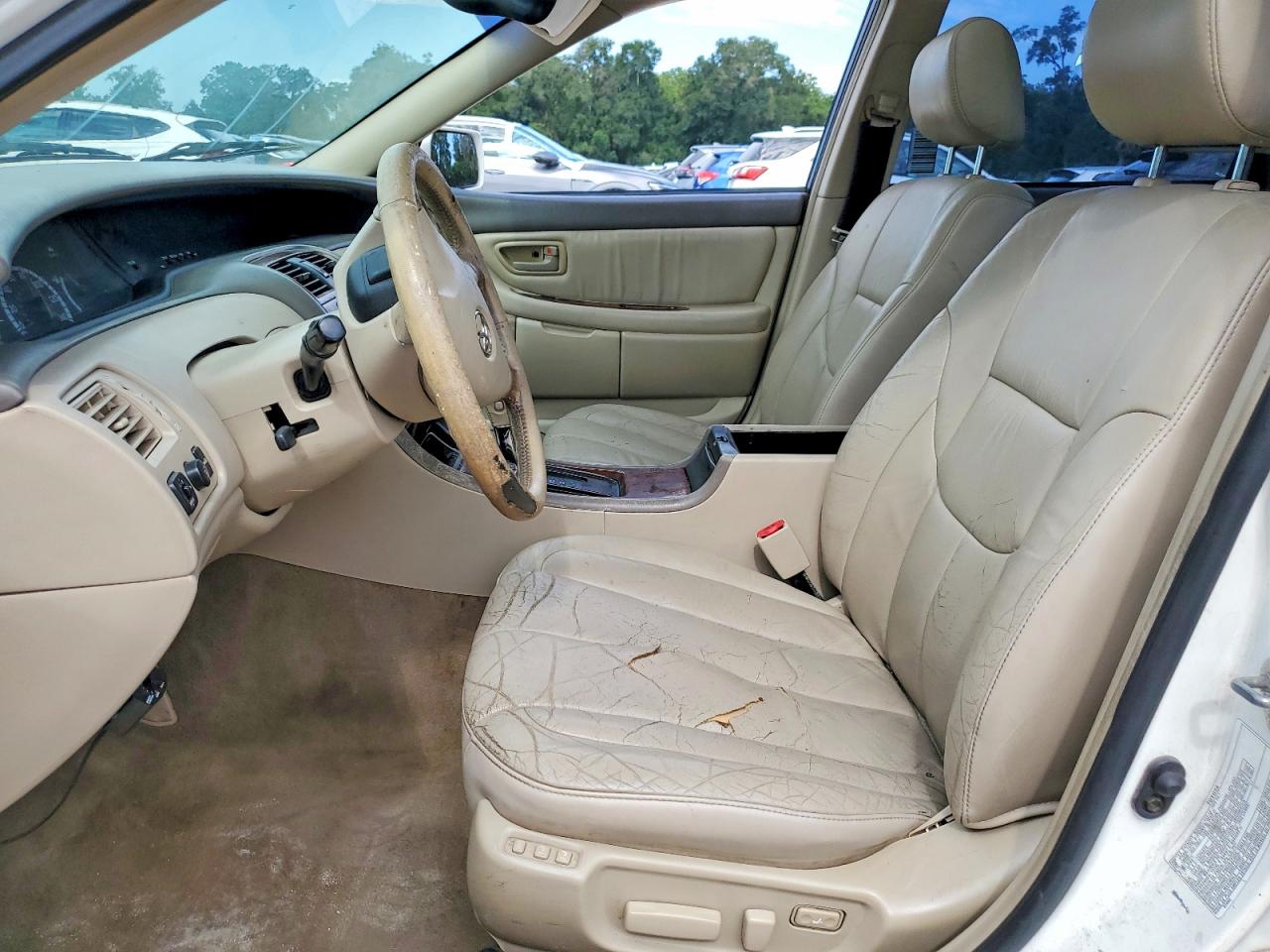 2002 Toyota Avalon Xls White vin: 4T1BF28B02U252864
