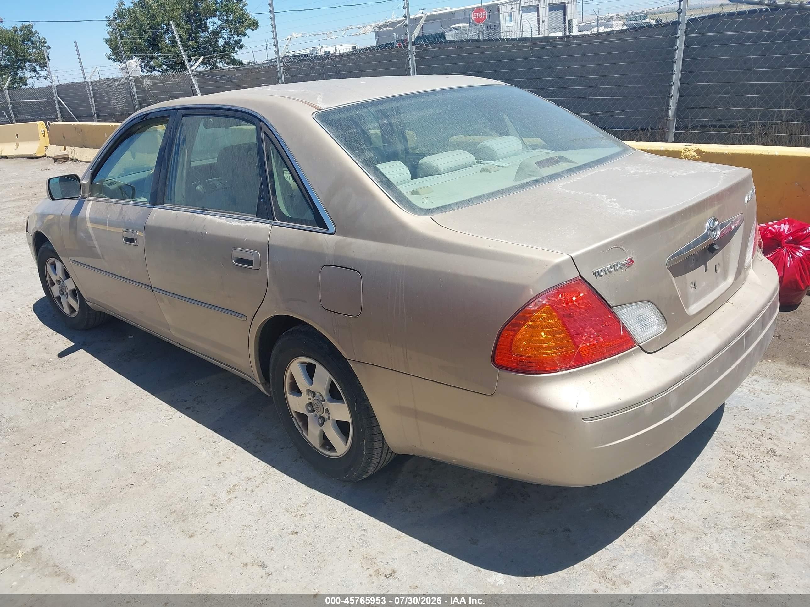 2002 Toyota Avalon Xl Gold vin: 4T1BF28B02U265405