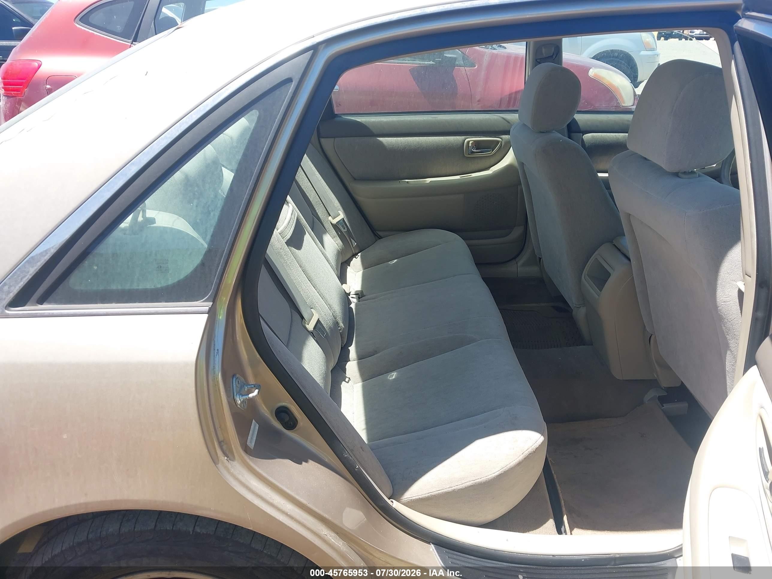 2002 Toyota Avalon Xl Gold vin: 4T1BF28B02U265405