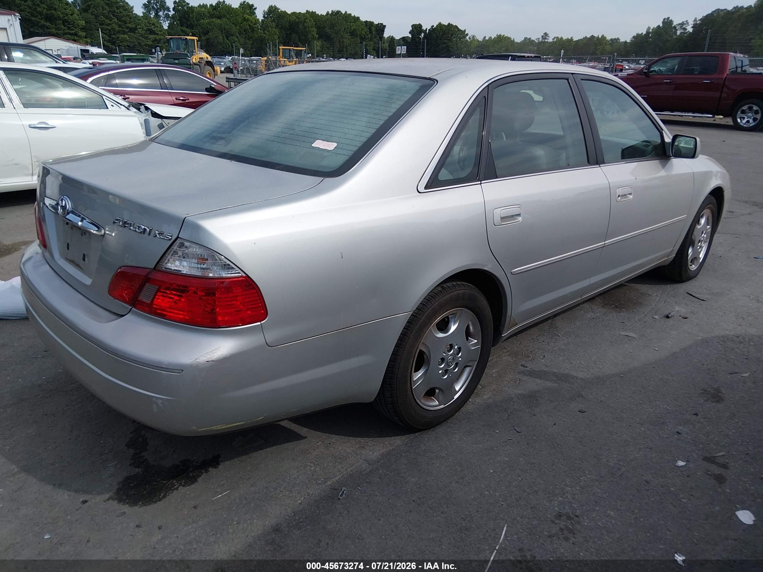 2003 Toyota Avalon Xls Silver vin: 4T1BF28B03U320095
