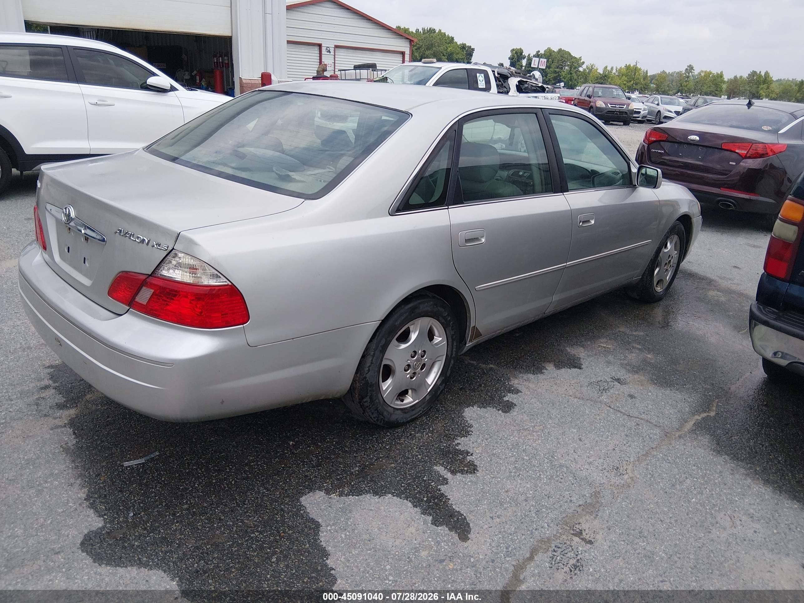 2003 Toyota Avalon Xls Silver vin: 4T1BF28B03U325765
