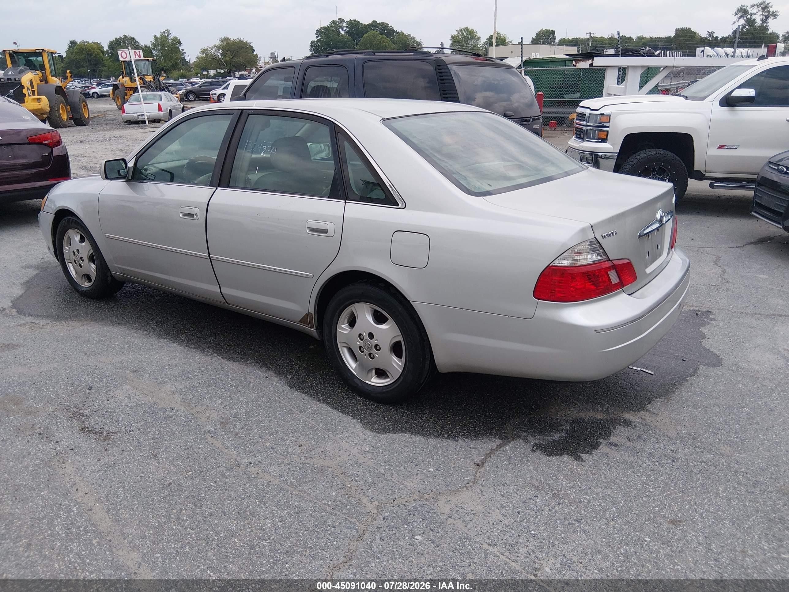2003 Toyota Avalon Xls Silver vin: 4T1BF28B03U325765