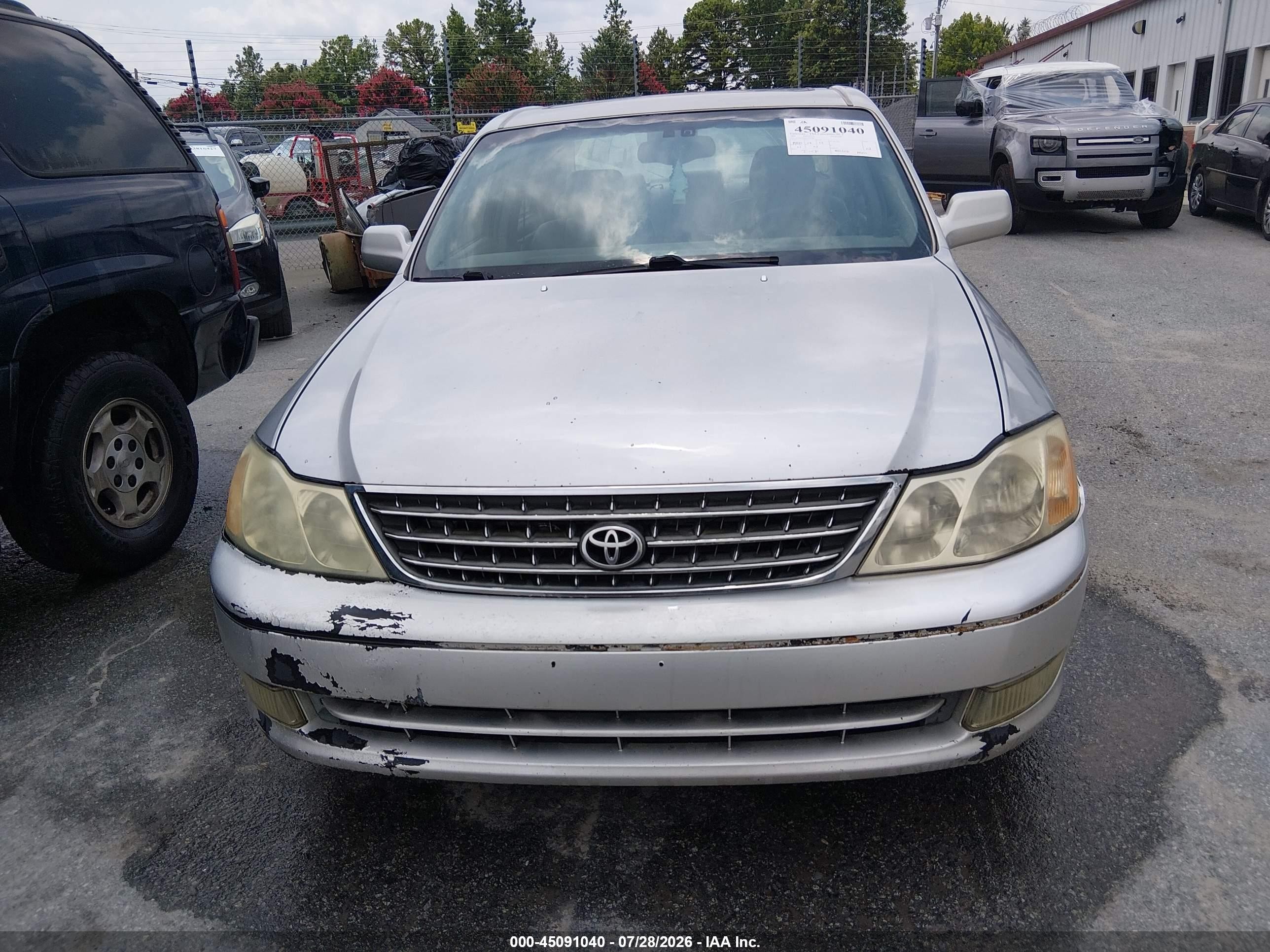 2003 Toyota Avalon Xls Silver vin: 4T1BF28B03U325765