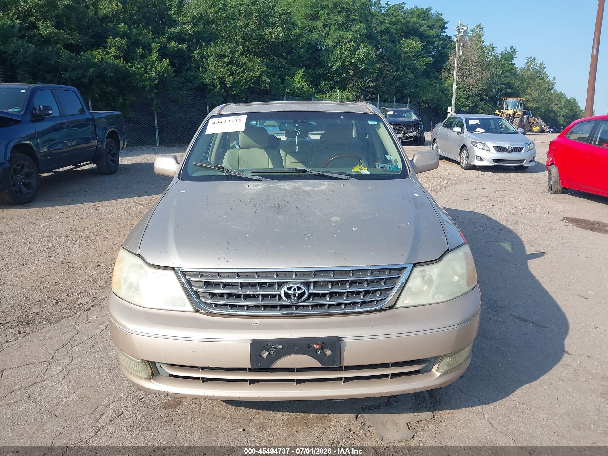 2004 Toyota Avalon Xls Tan vin: 4T1BF28B04U339246