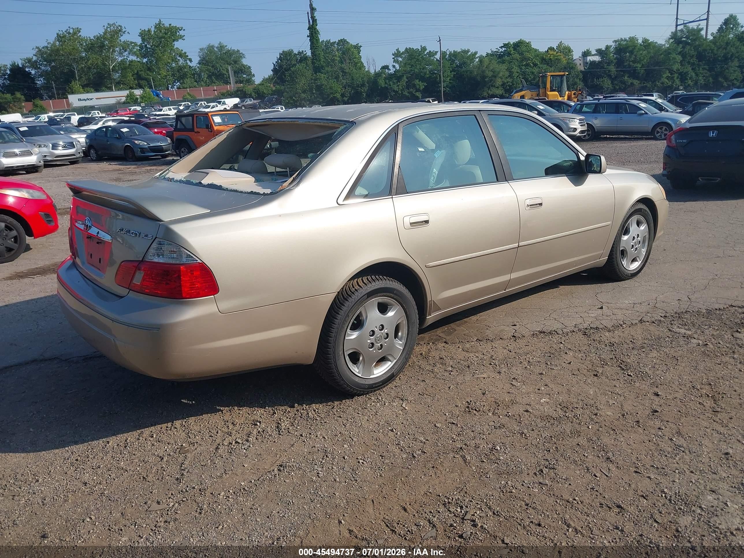 2004 Toyota Avalon Xls Tan vin: 4T1BF28B04U339246
